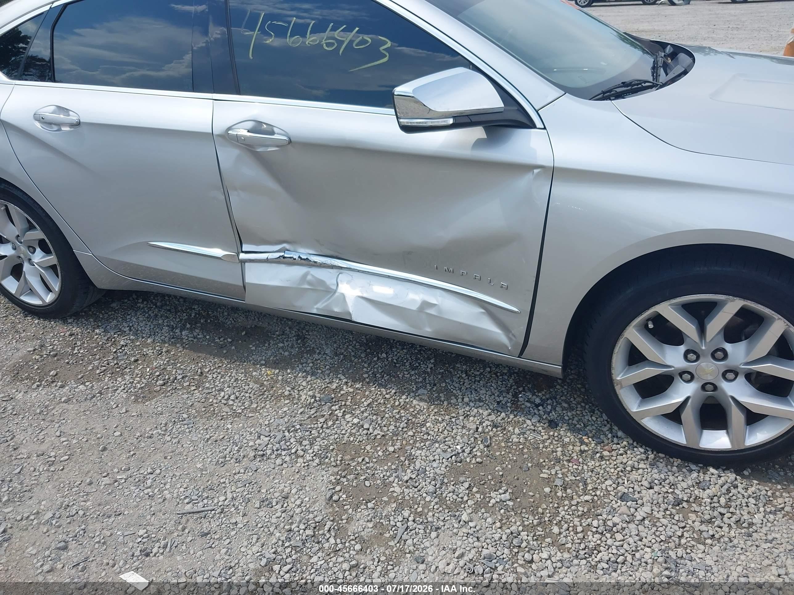 2014 Chevrolet Impala 2lz Gray vin: 2G1155S30E9137844
