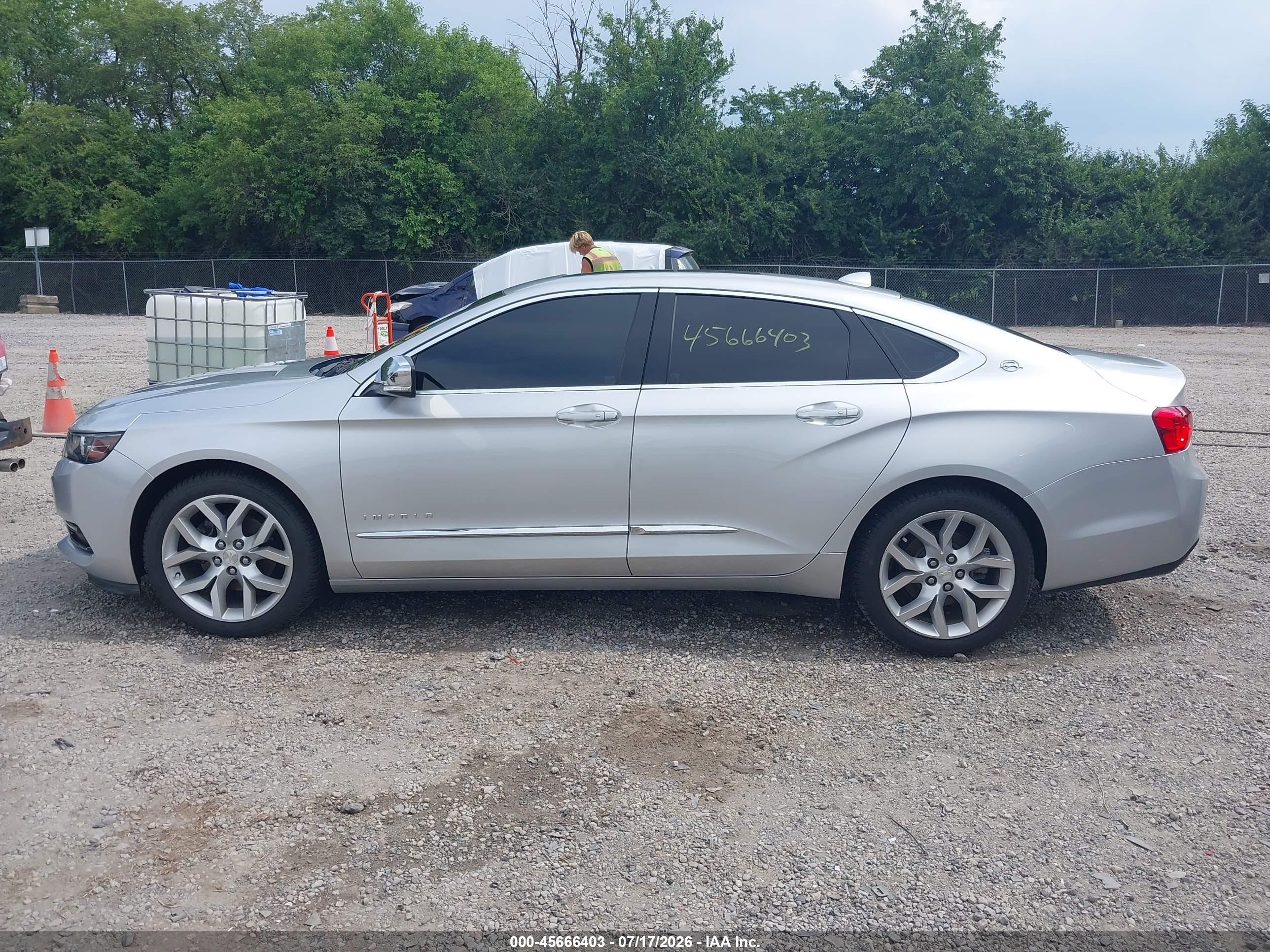 2014 Chevrolet Impala 2lz Gray vin: 2G1155S30E9137844