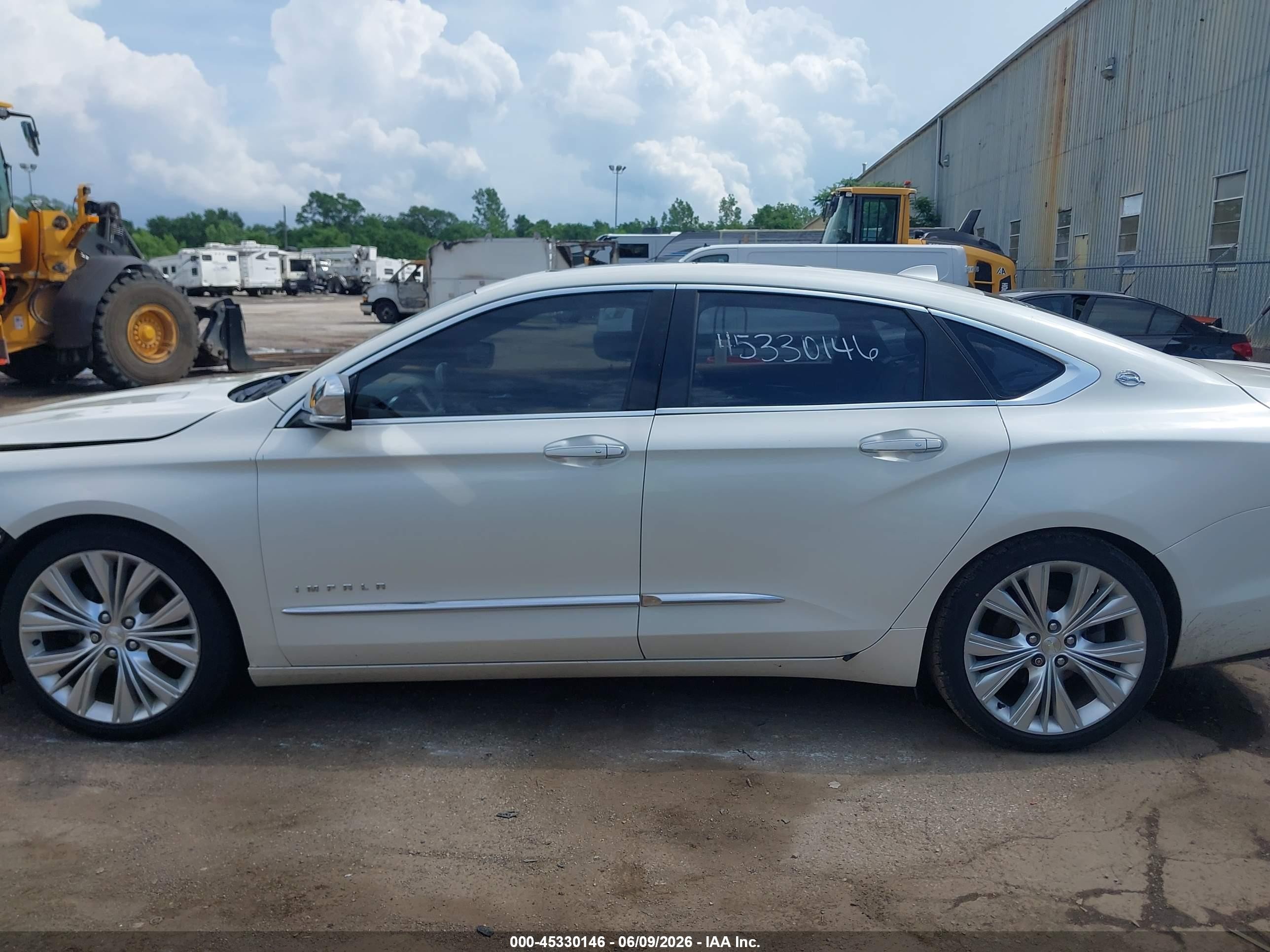 2014 Chevrolet Impala 2lz White vin: 2G1155S30E9219430