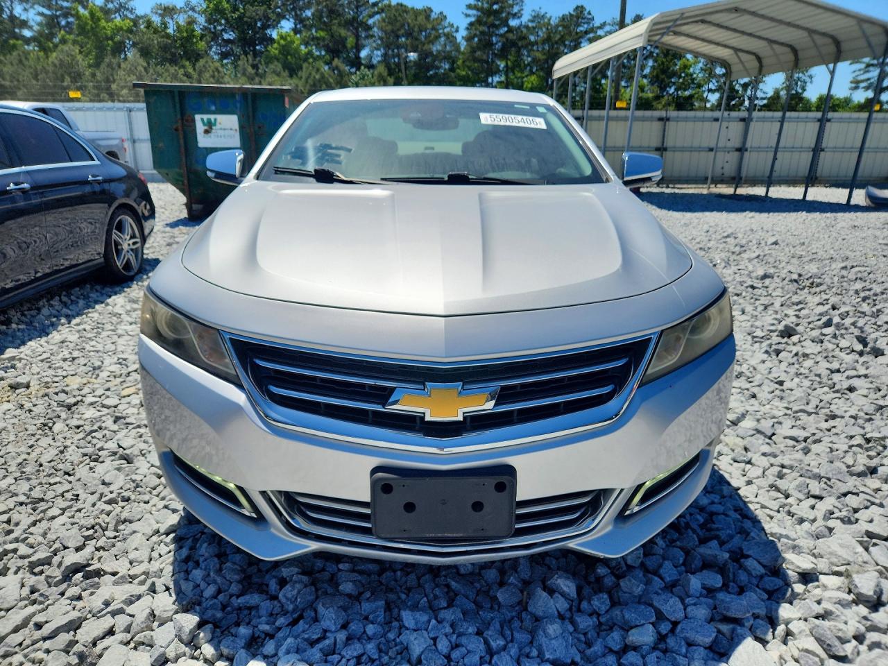2014 Chevrolet Impala Ltz Silver vin: 2G1155S30E9254226