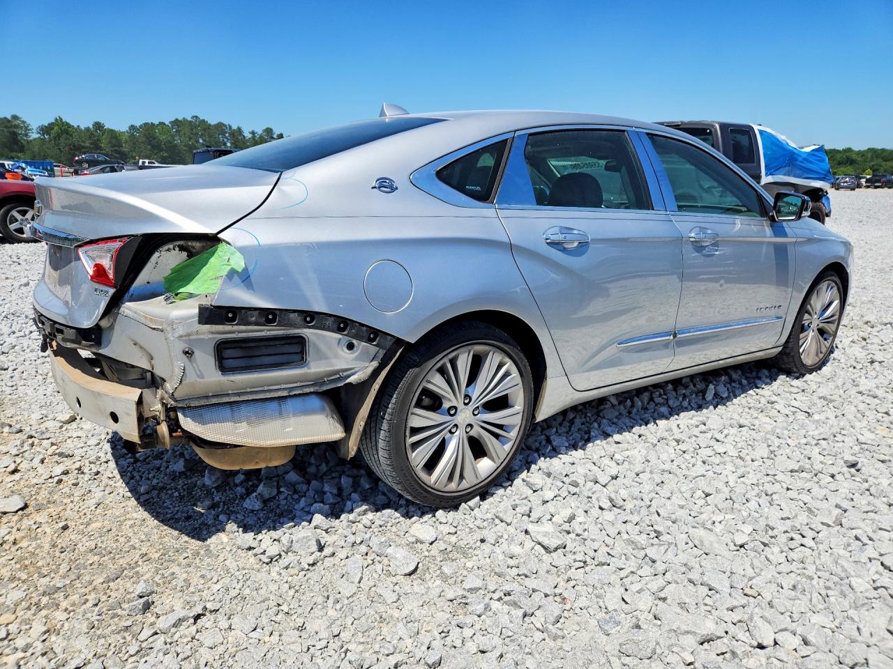 2014 Chevrolet Impala Ltz Silver vin: 2G1155S30E9254226