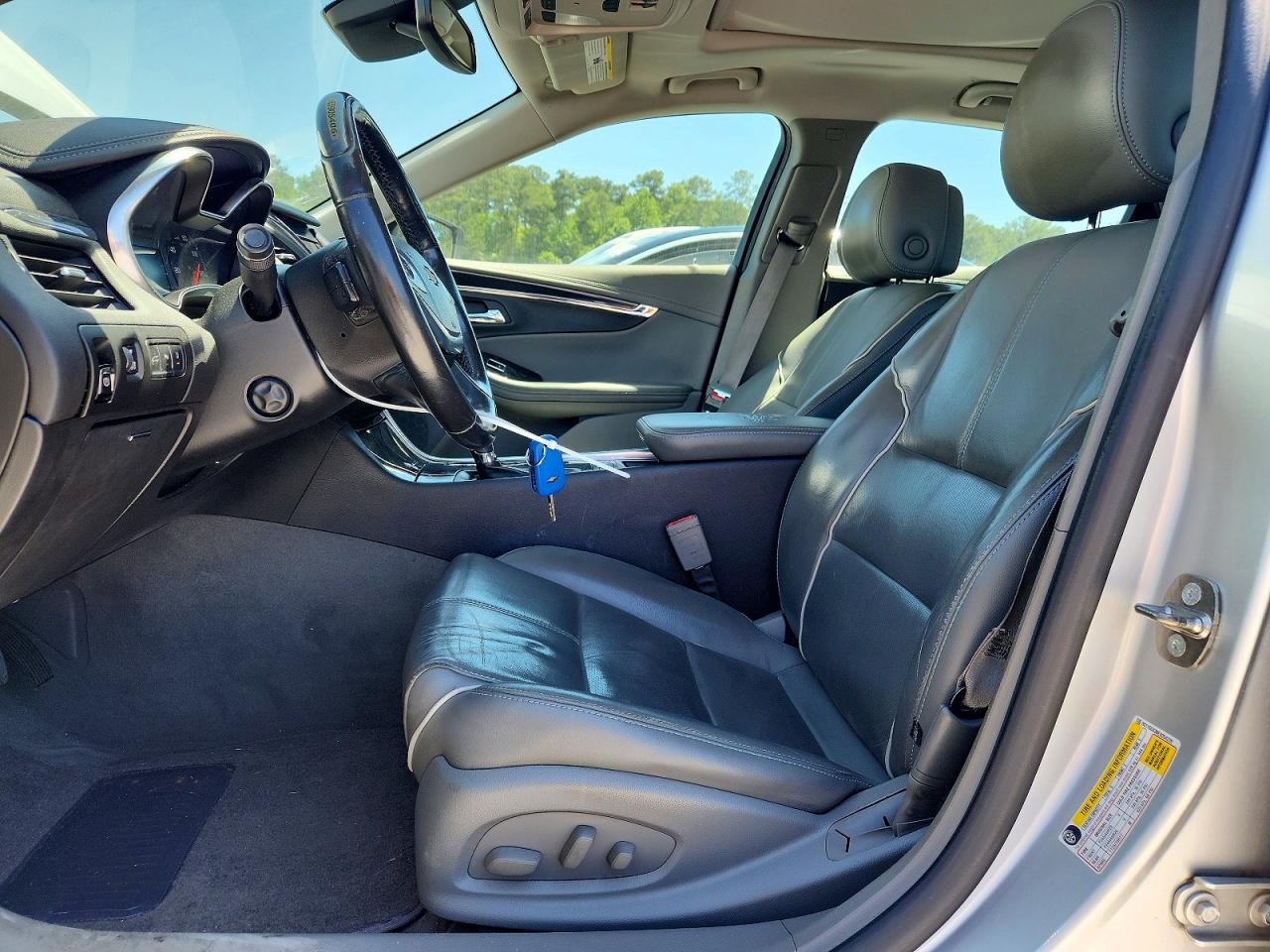2014 Chevrolet Impala Ltz Silver vin: 2G1155S30E9254226