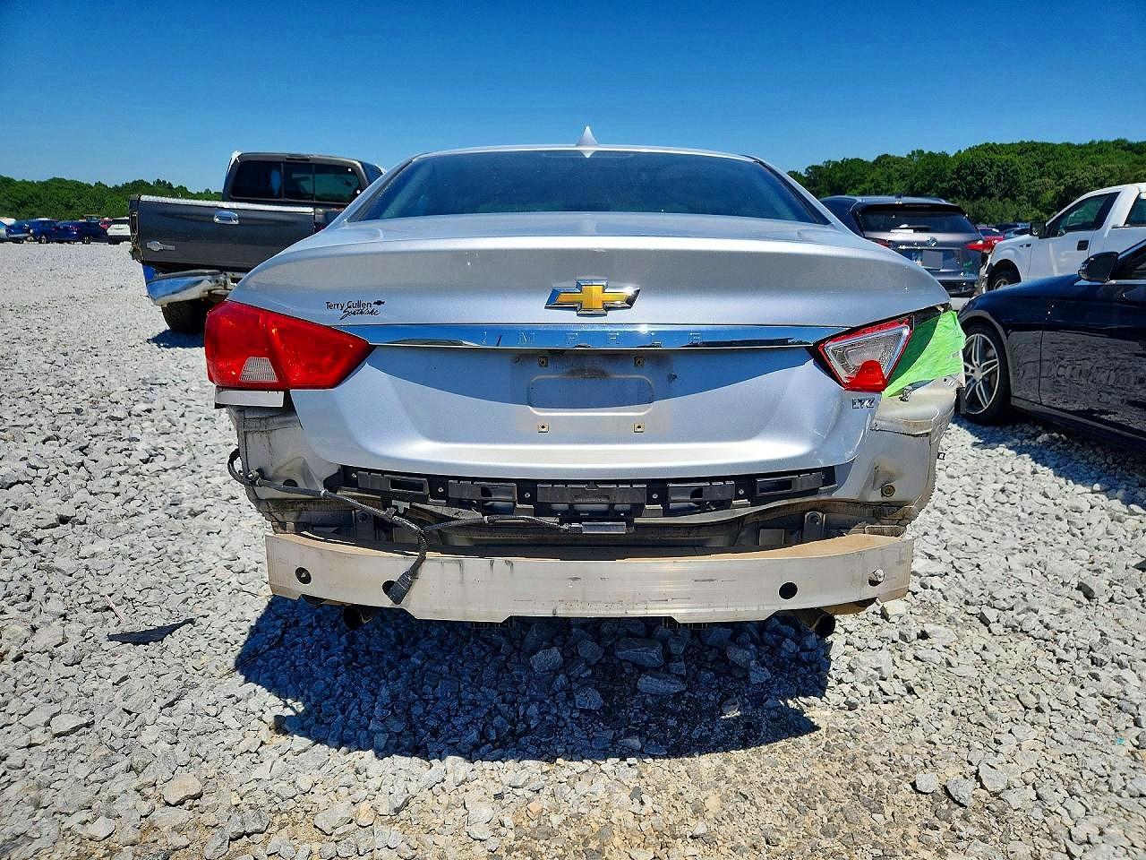 2014 Chevrolet Impala Ltz Silver vin: 2G1155S30E9254226