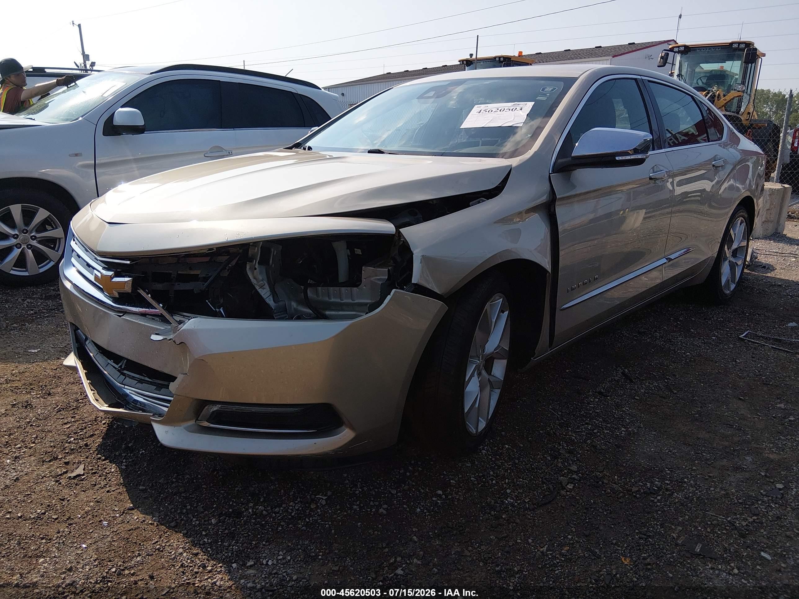 2014 Chevrolet Impala 2lz Золотой vin: 2G1155S30E9304946