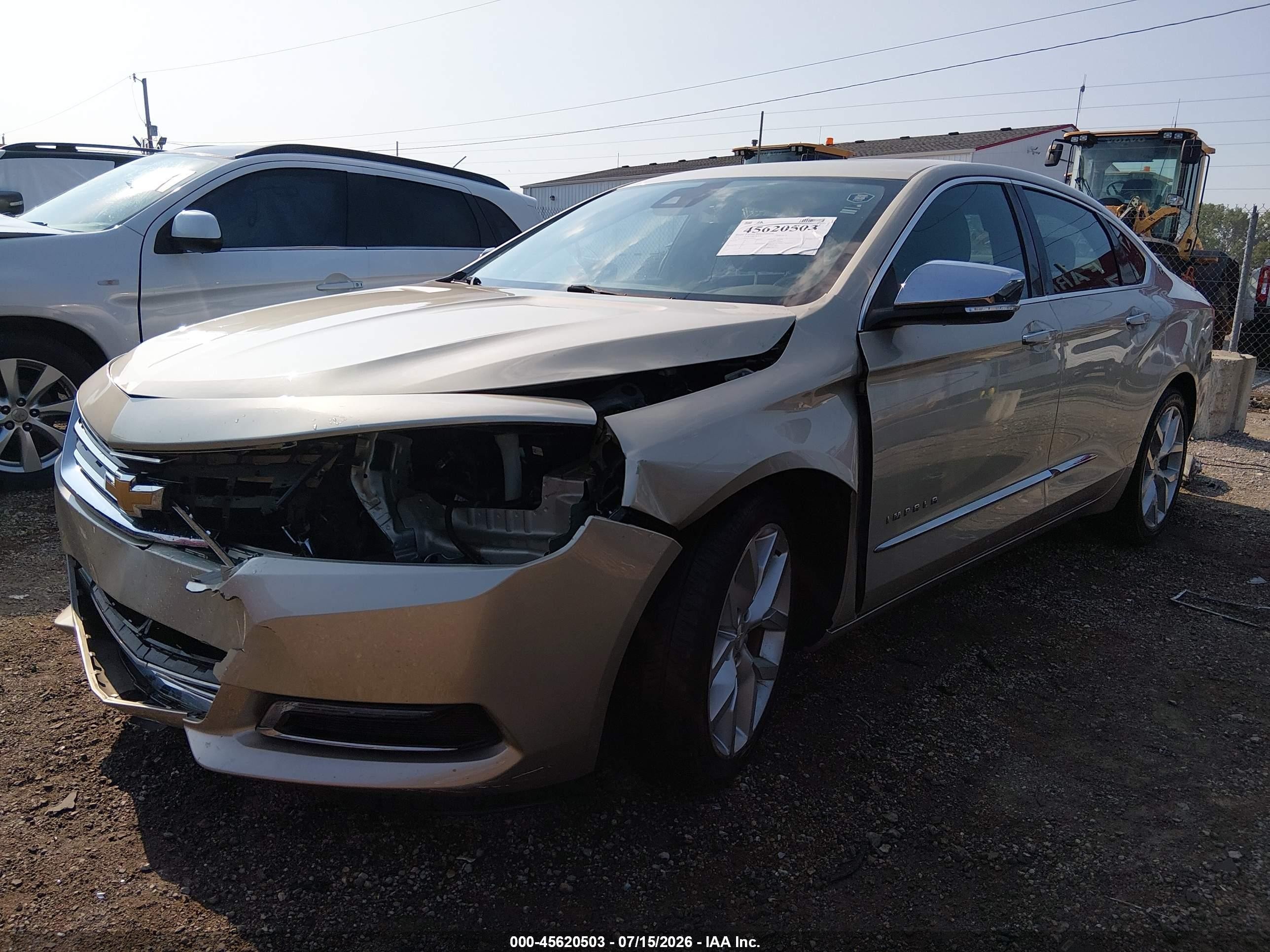 2014 Chevrolet Impala 2lz Золотой vin: 2G1155S30E9304946