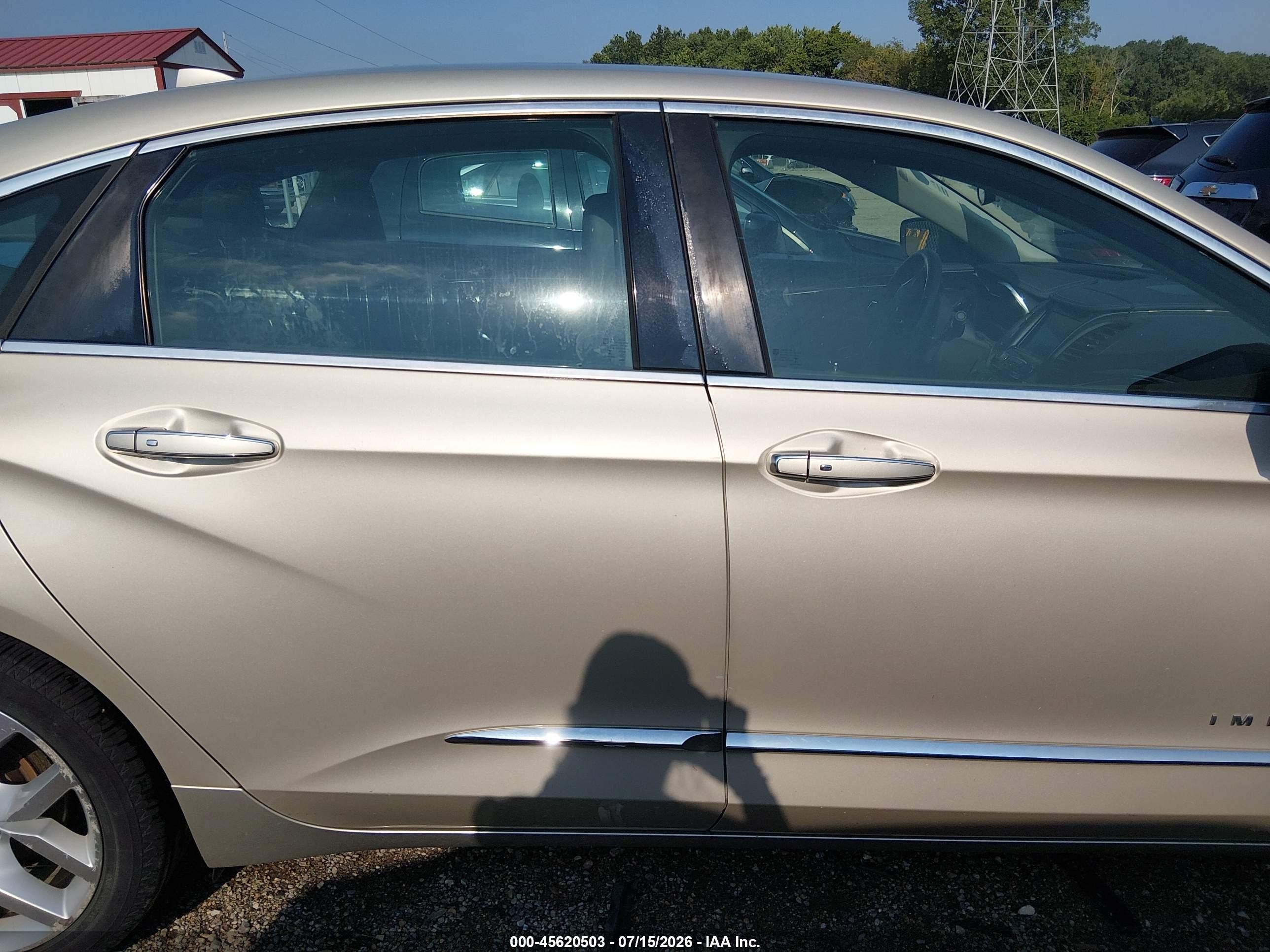 2014 Chevrolet Impala 2lz Золотой vin: 2G1155S30E9304946