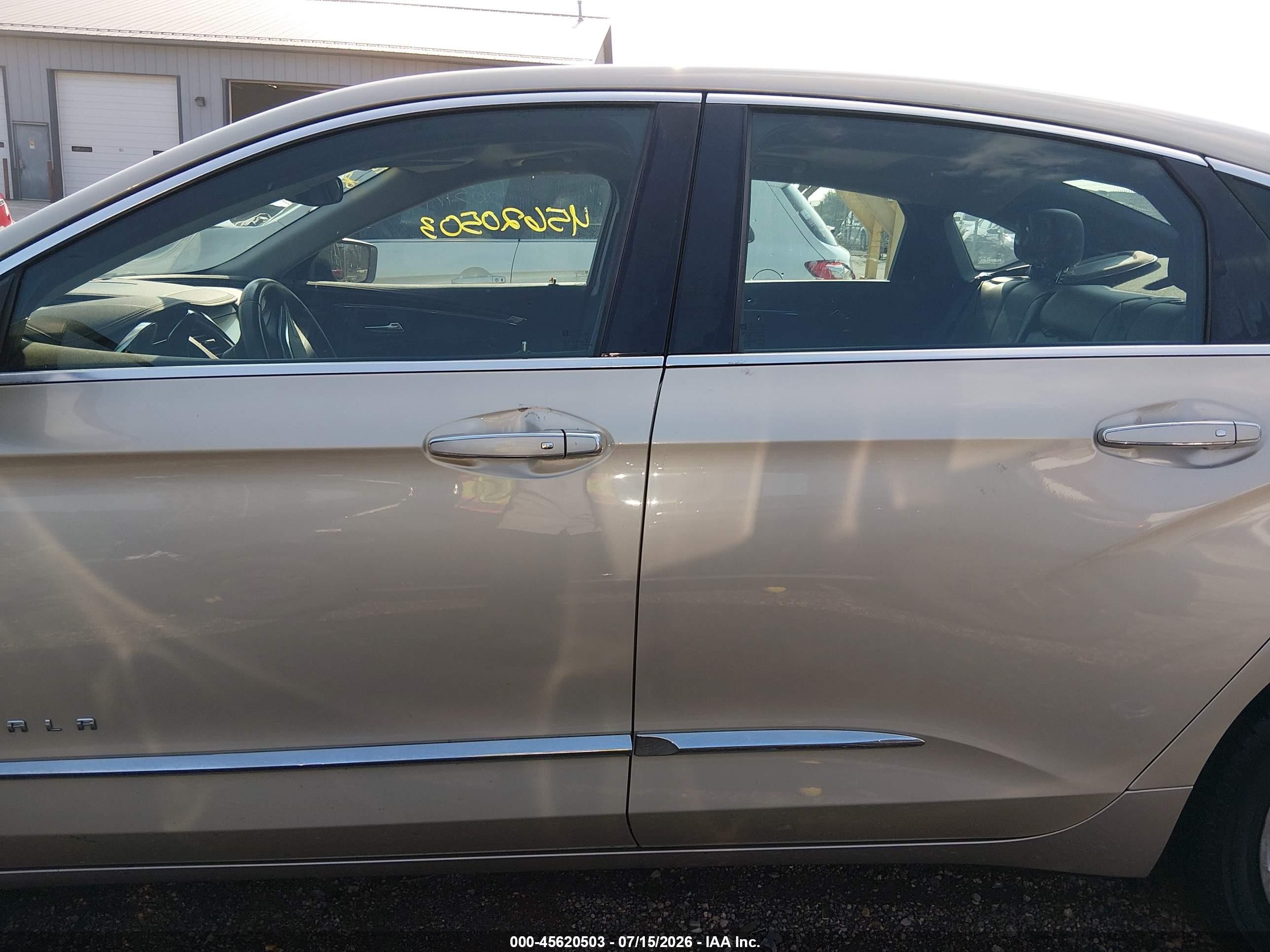 2014 Chevrolet Impala 2lz Золотой vin: 2G1155S30E9304946