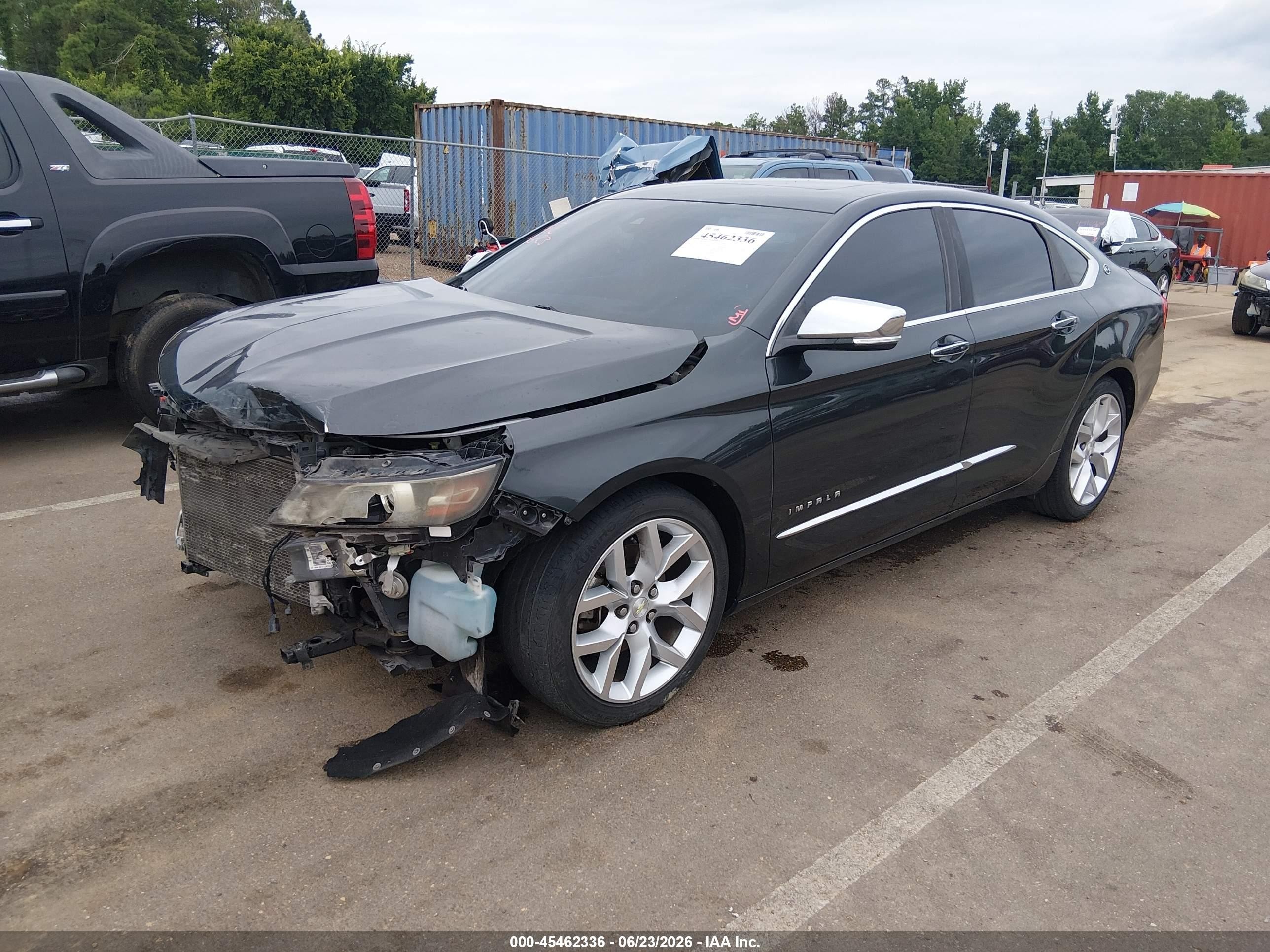 2014 Chevrolet Impala 2lz Gray vin: 2G1155S31E9129381