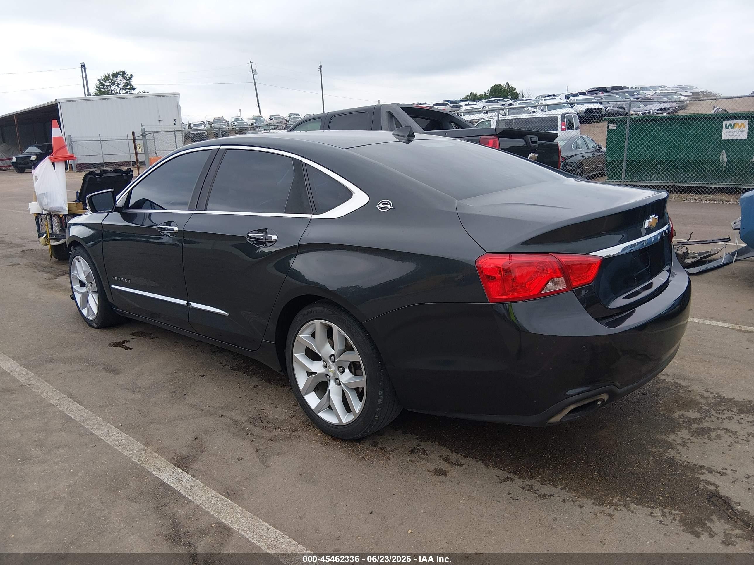 2014 Chevrolet Impala 2lz Gray vin: 2G1155S31E9129381