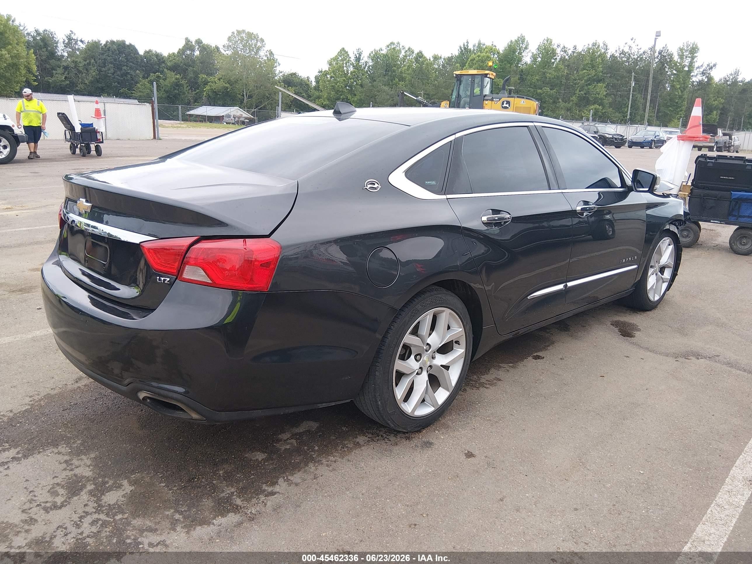 2014 Chevrolet Impala 2lz Gray vin: 2G1155S31E9129381