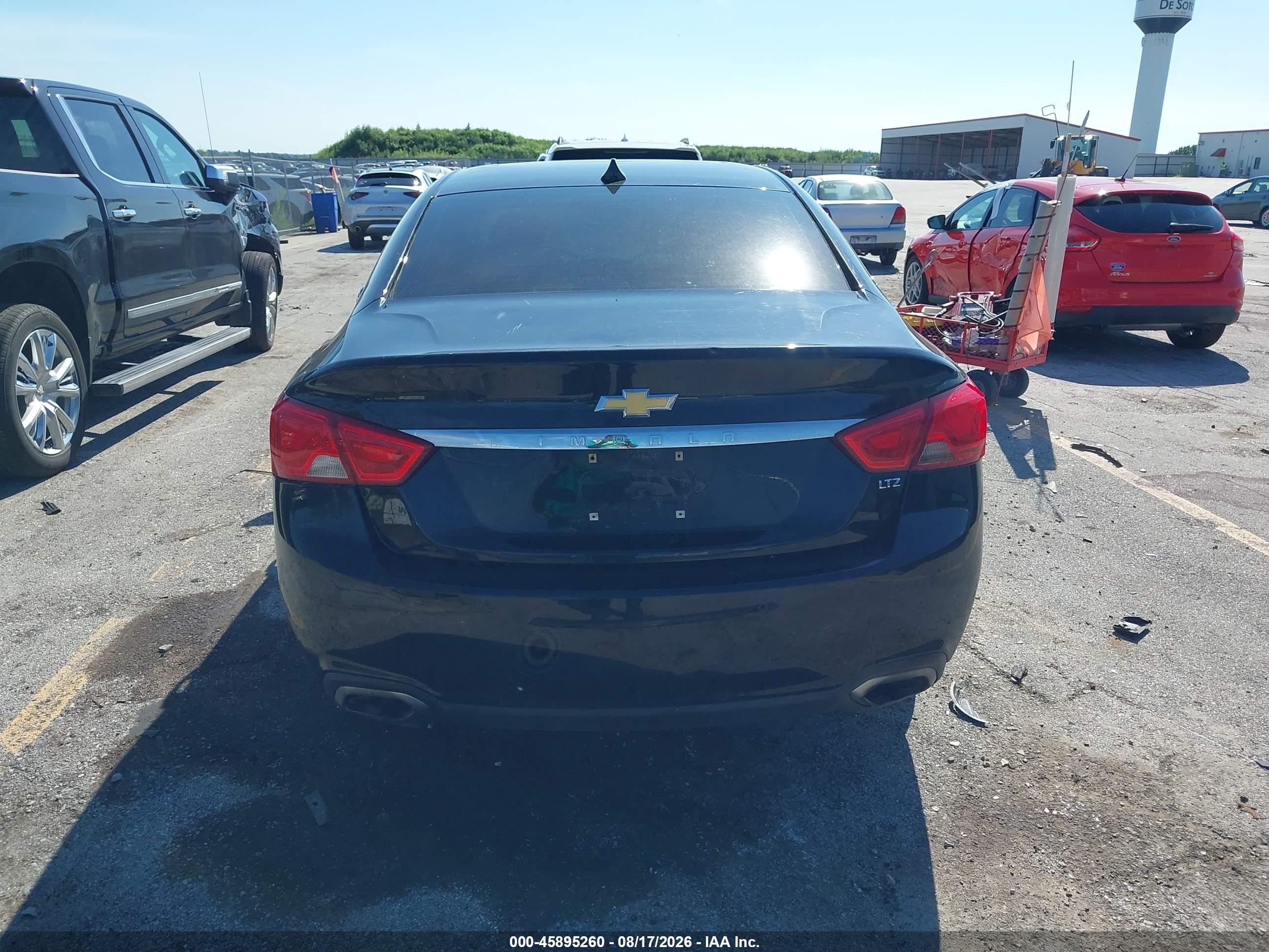 2014 Chevrolet Impala 2lz Black vin: 2G1155S31E9152515