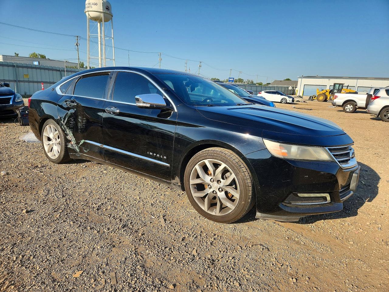 2014 Chevrolet Impala Ltz Black vin: 2G1155S32E9105767