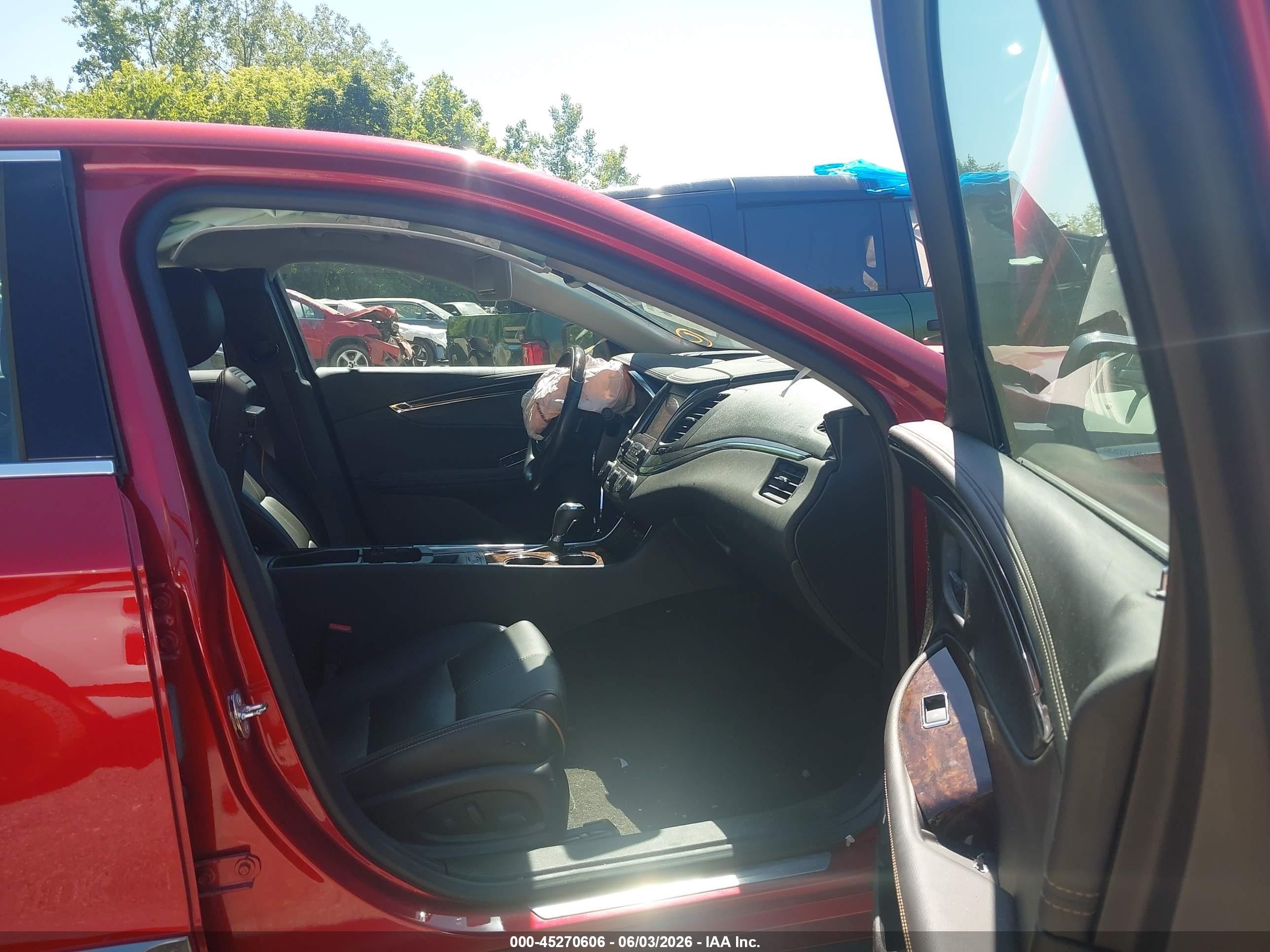 2014 Chevrolet Impala 2lz Red vin: 2G1155S32E9144701