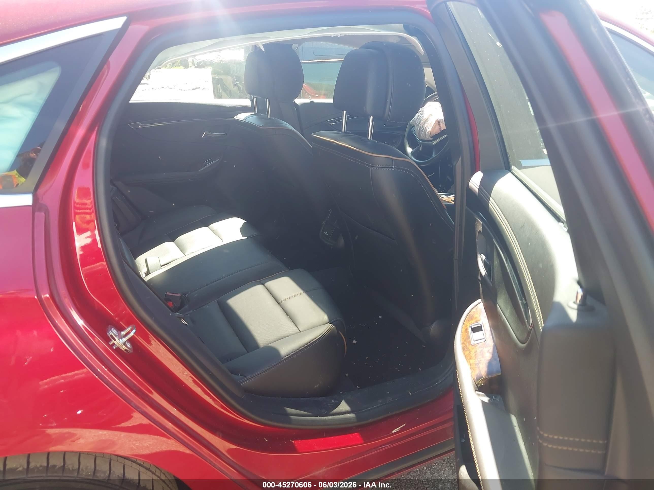 2014 Chevrolet Impala 2lz Red vin: 2G1155S32E9144701