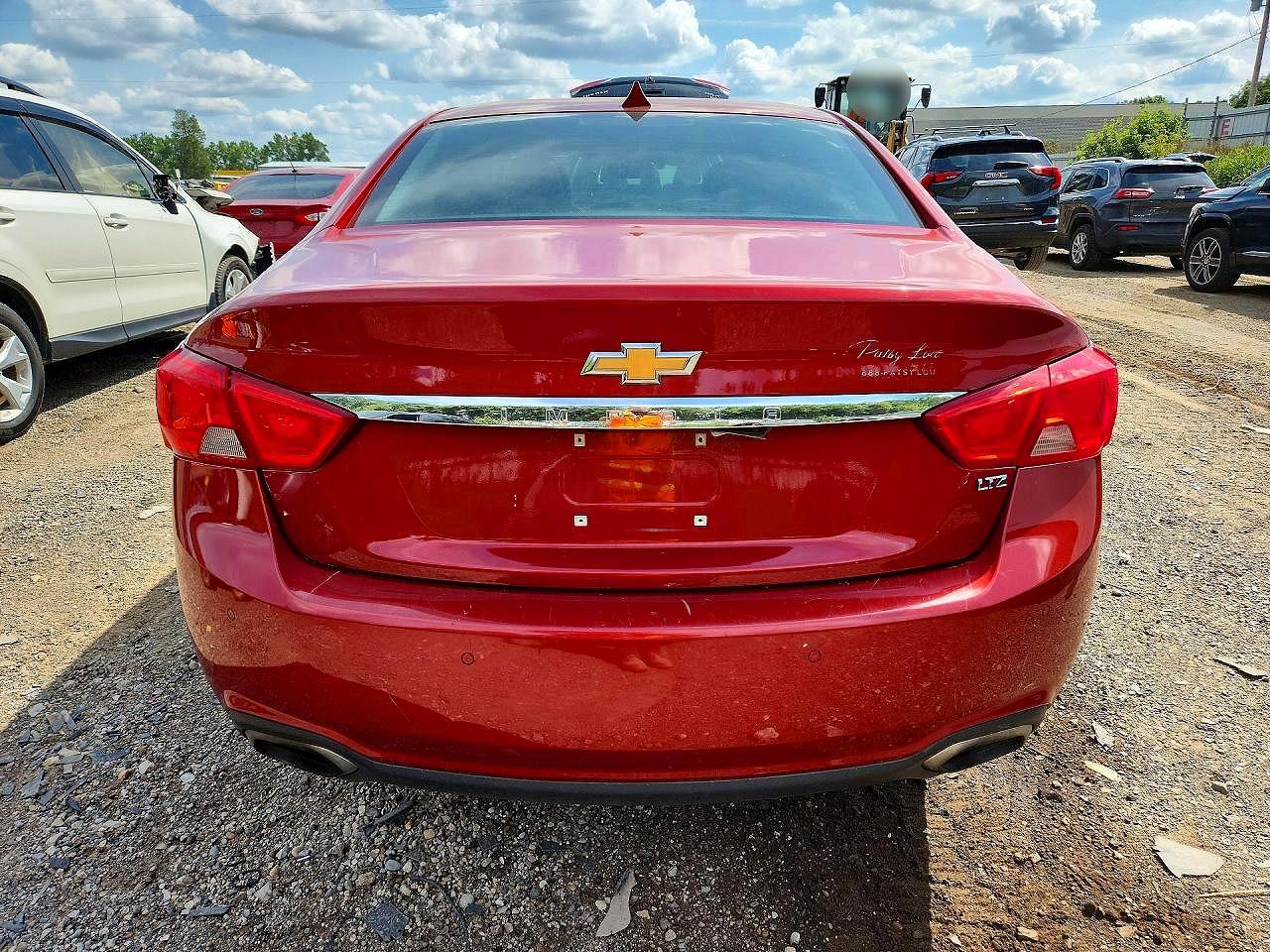 2014 Chevrolet Impala Ltz Red vin: 2G1155S32E9159375