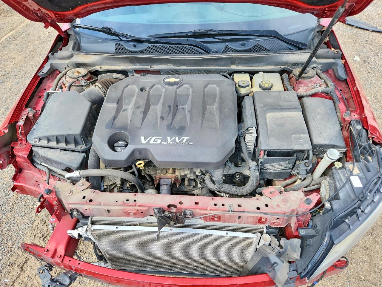 2014 Chevrolet Impala Ltz Red vin: 2G1155S32E9159375