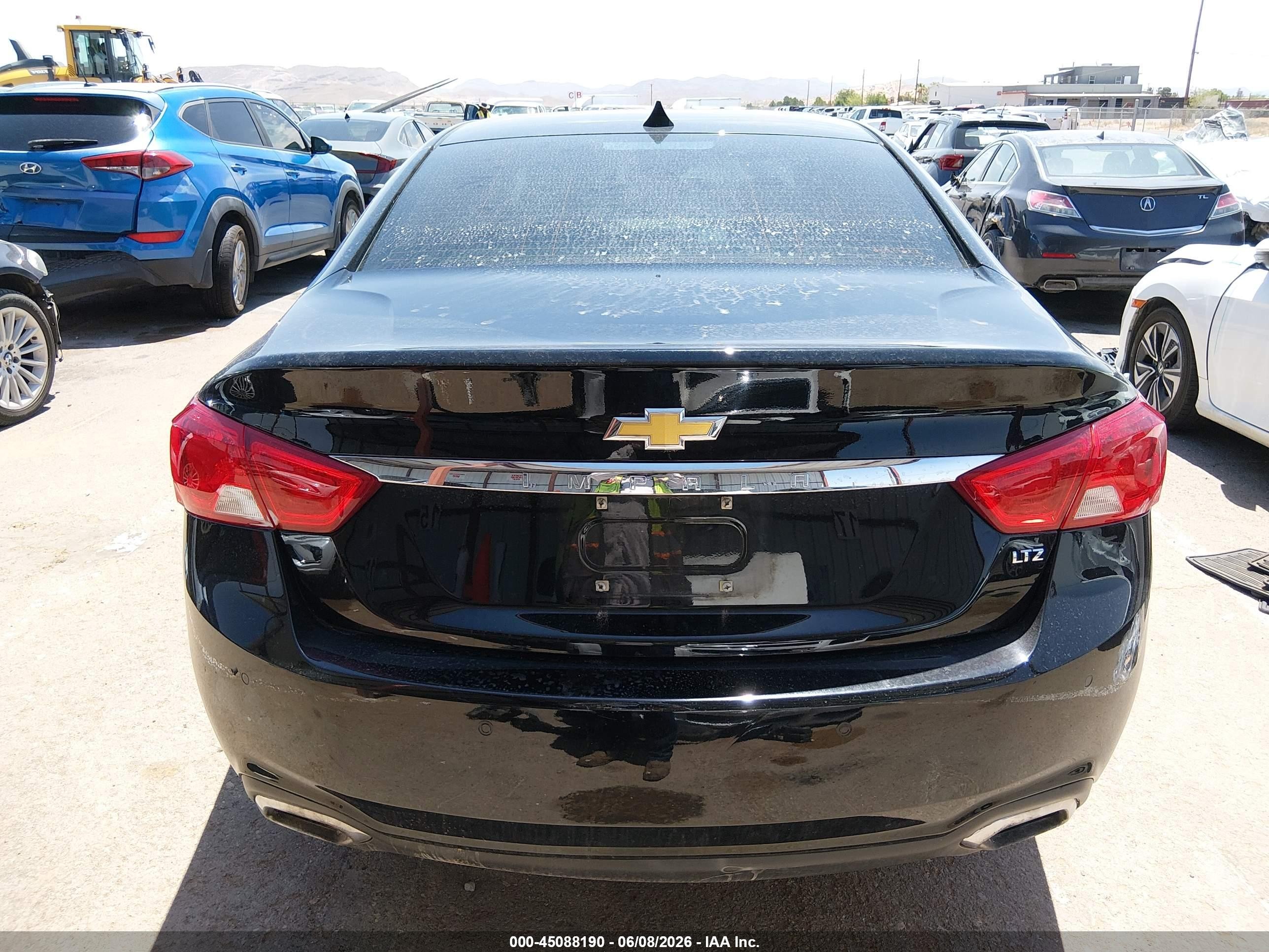 2014 Chevrolet Impala 2lz Черный vin: 2G1155S32E9197074