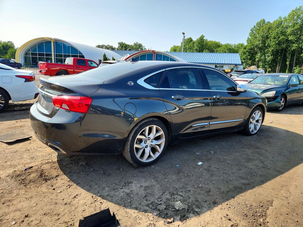 2014 Chevrolet Impala Ltz Gray vin: 2G1155S32E9202841