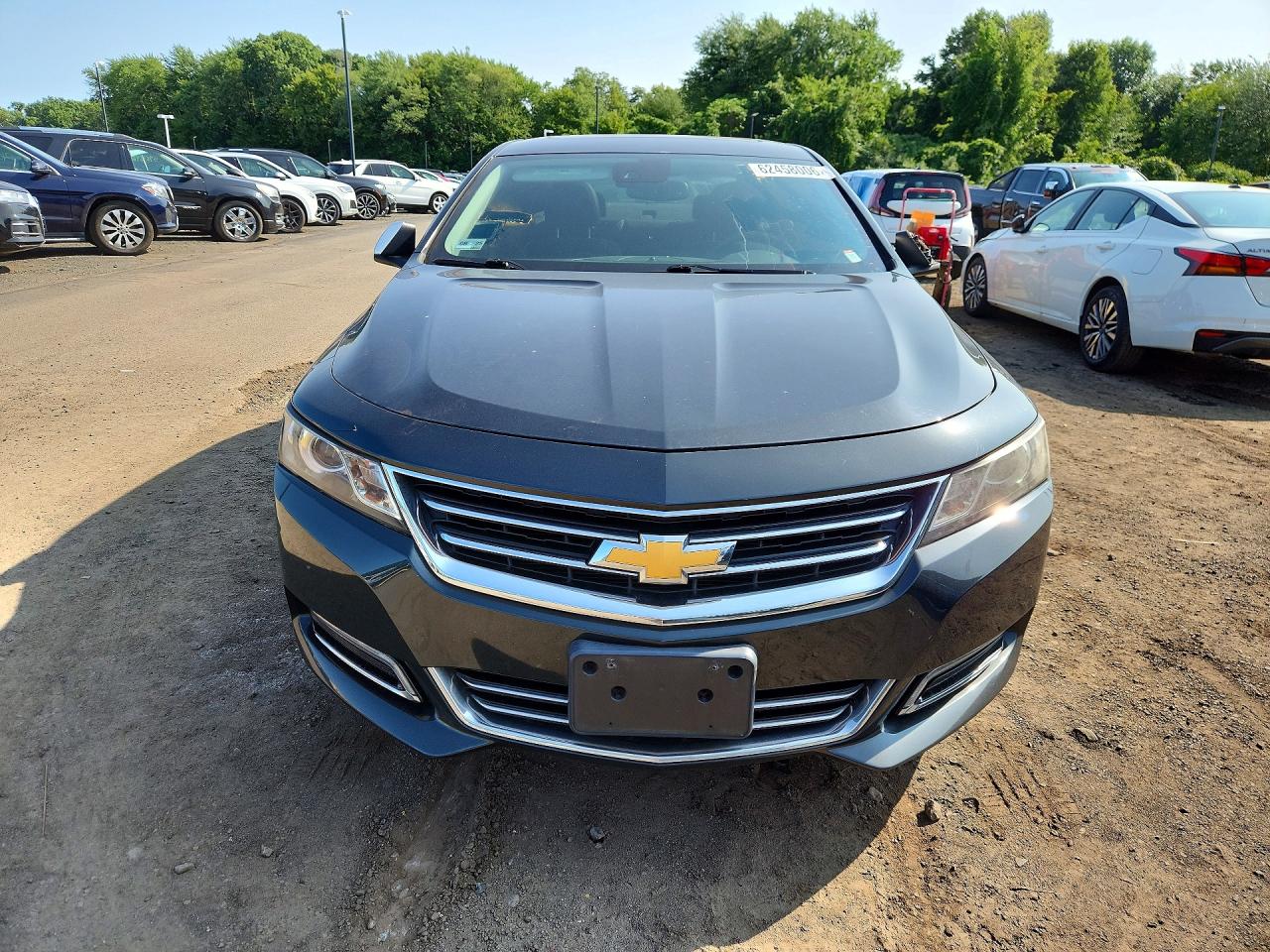 2014 Chevrolet Impala Ltz Gray vin: 2G1155S32E9202841