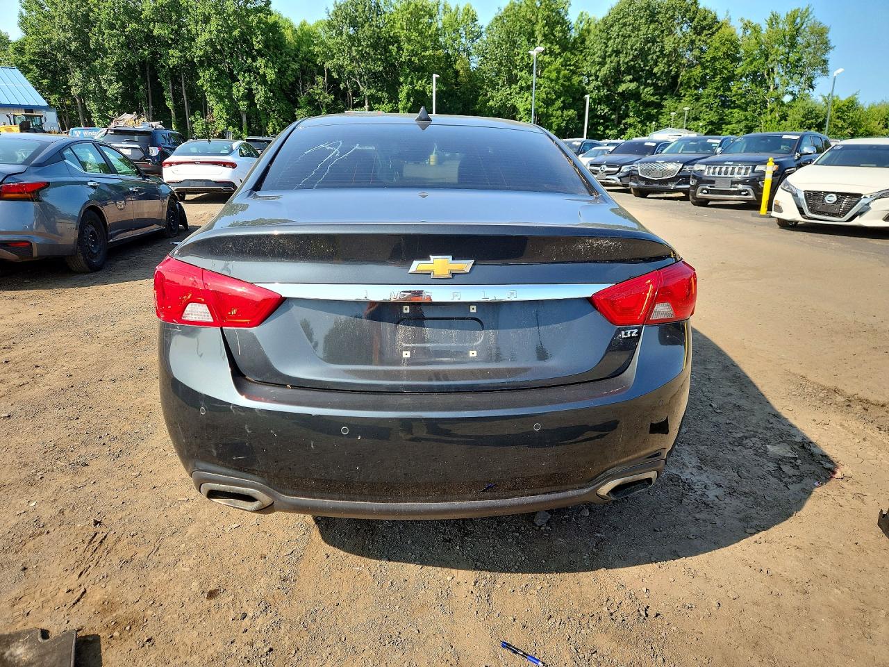 2014 Chevrolet Impala Ltz Gray vin: 2G1155S32E9202841