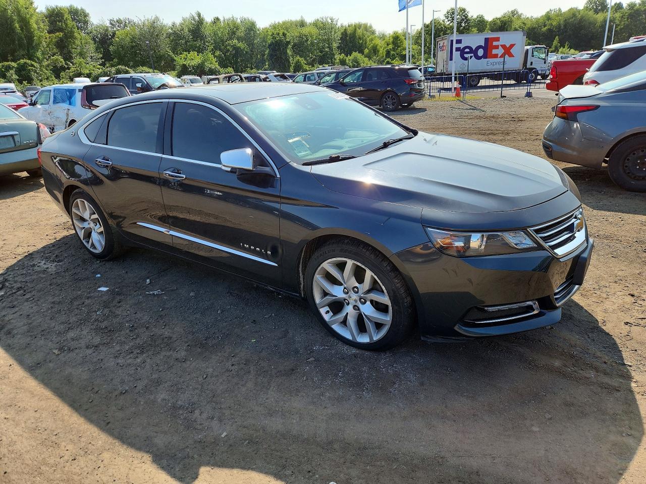 2014 Chevrolet Impala Ltz Gray vin: 2G1155S32E9202841