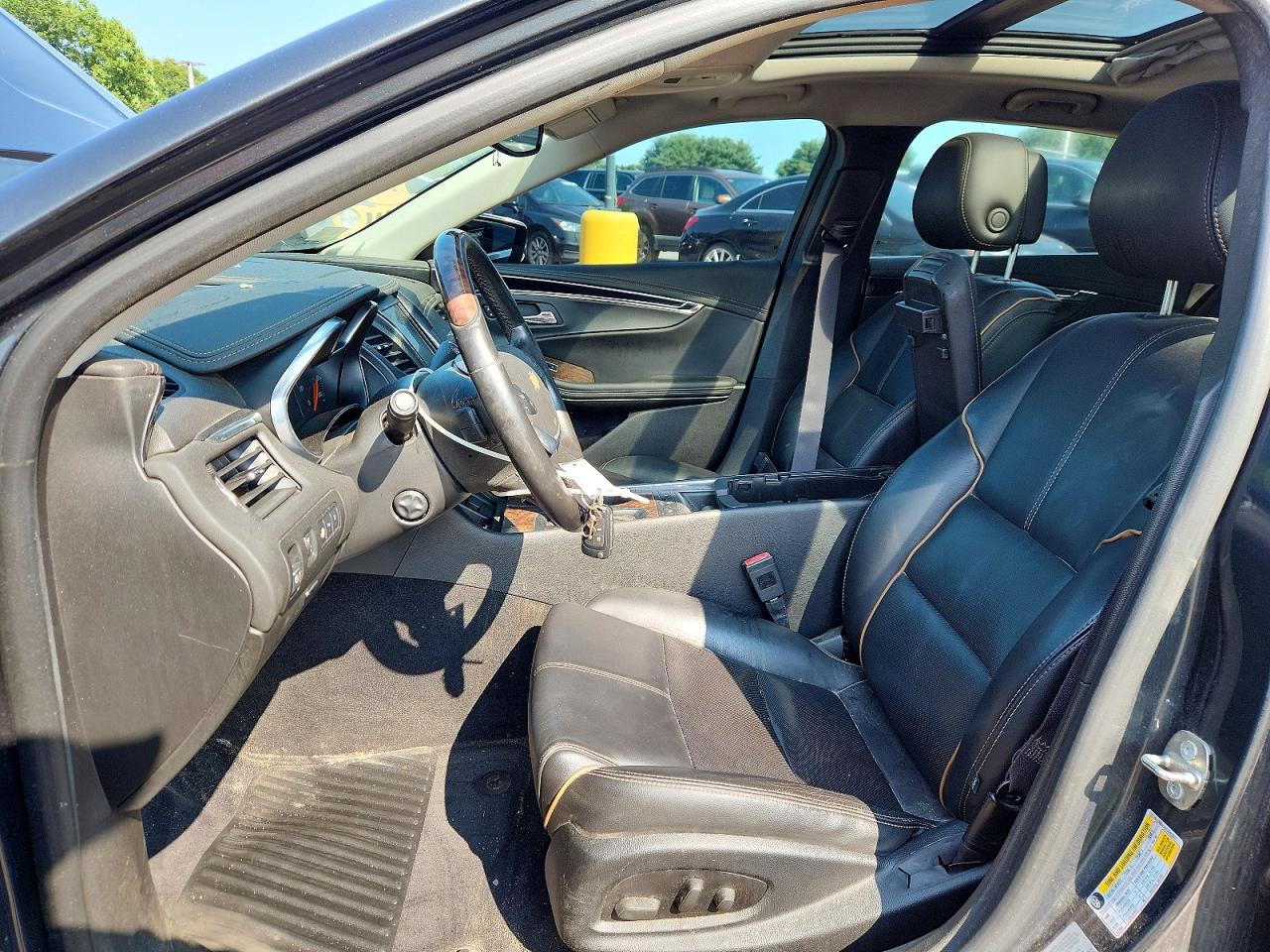 2014 Chevrolet Impala Ltz Gray vin: 2G1155S32E9202841