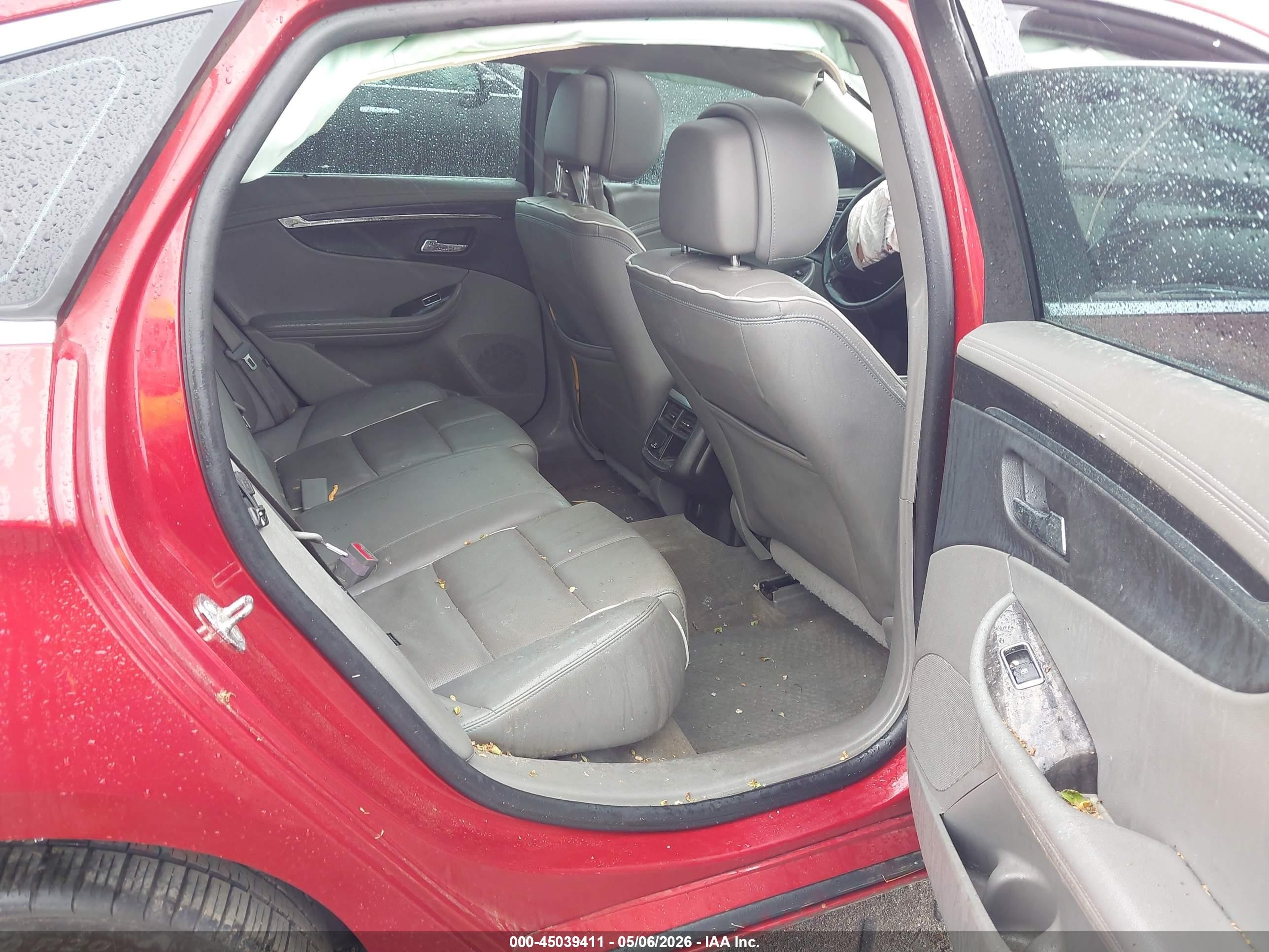 2014 Chevrolet Impala 2lz Красный vin: 2G1155S32E9235189