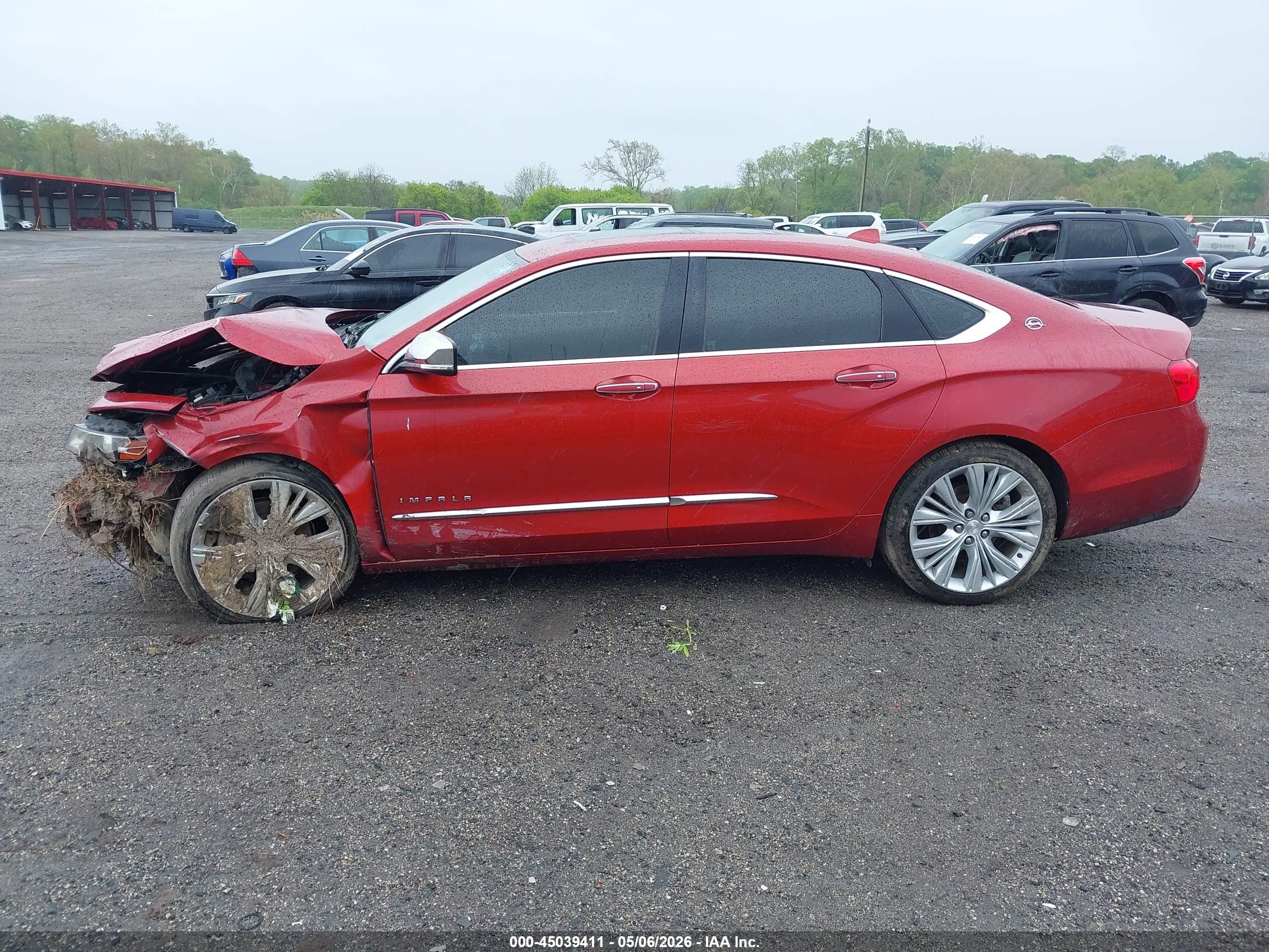 2014 Chevrolet Impala 2lz Красный vin: 2G1155S32E9235189