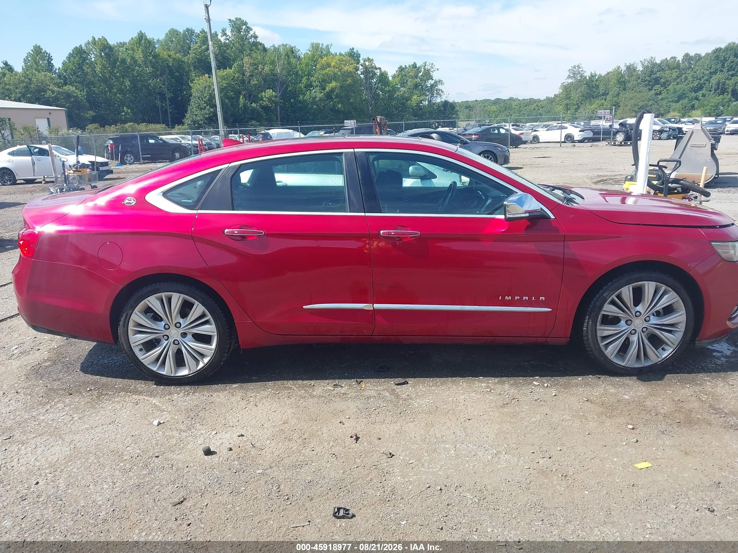 2014 Chevrolet Impala 2lz Burgundy vin: 2G1155S32E9273540