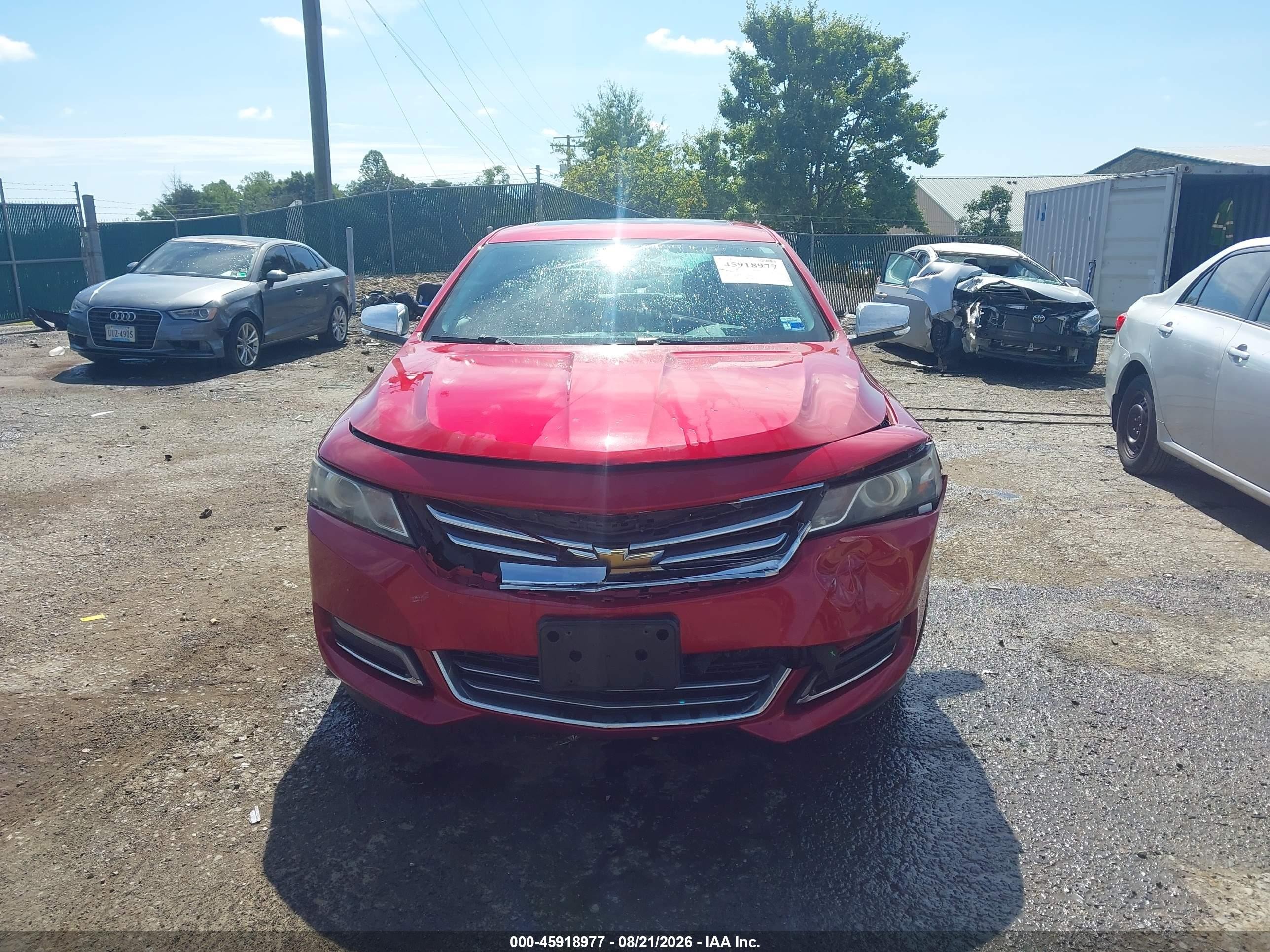 2014 Chevrolet Impala 2lz Burgundy vin: 2G1155S32E9273540