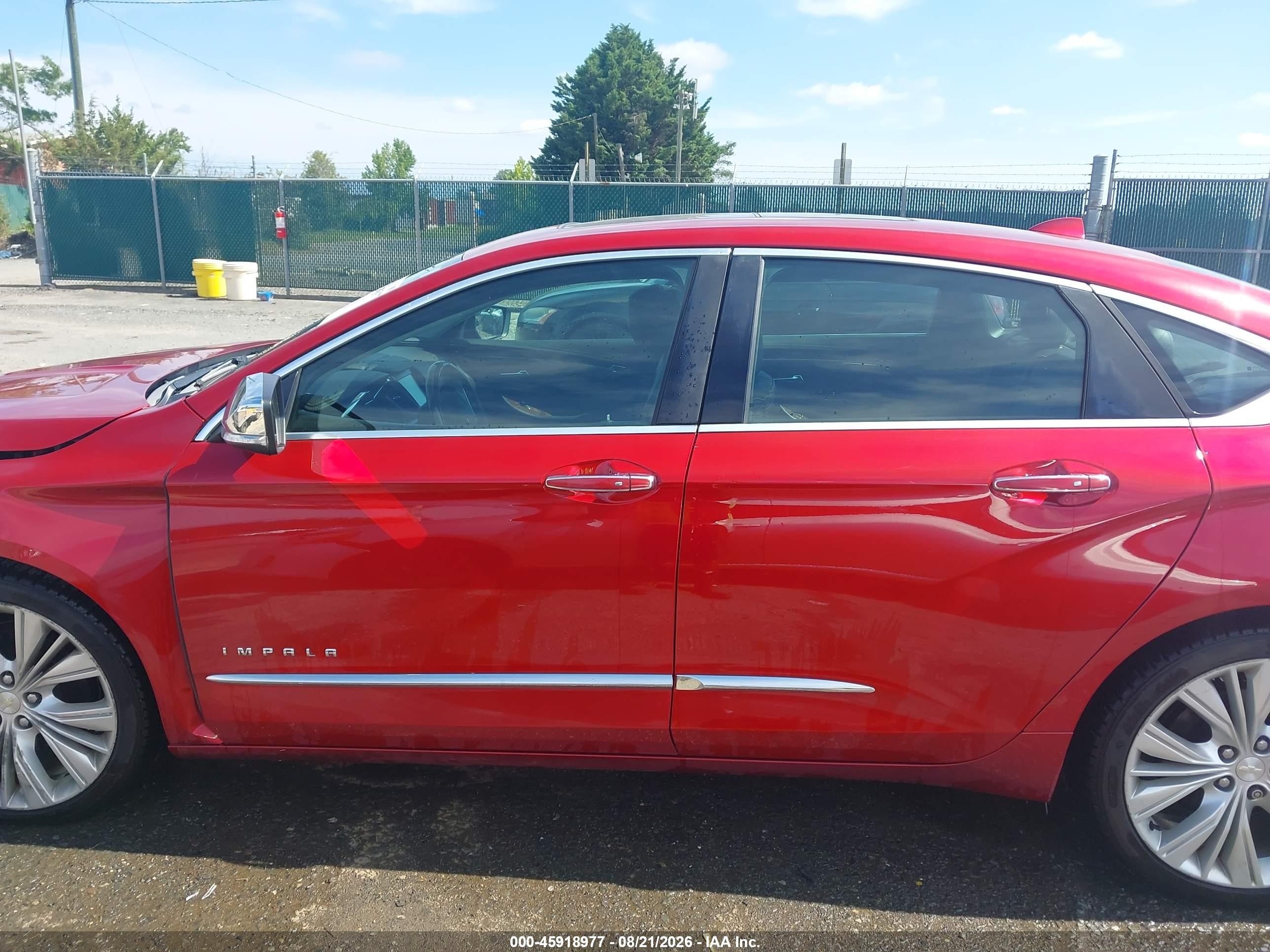 2014 Chevrolet Impala 2lz Burgundy vin: 2G1155S32E9273540