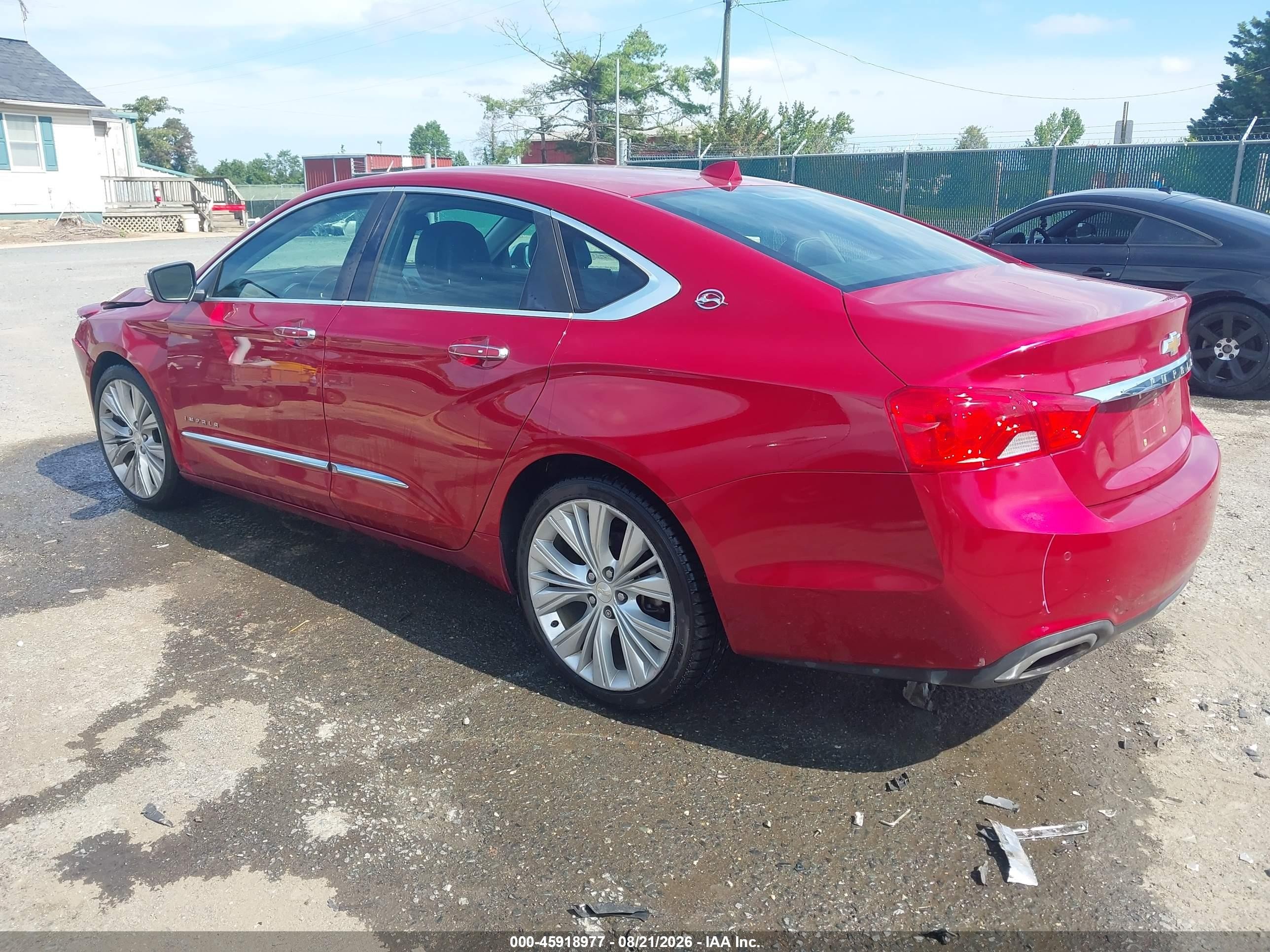 2014 Chevrolet Impala 2lz Burgundy vin: 2G1155S32E9273540