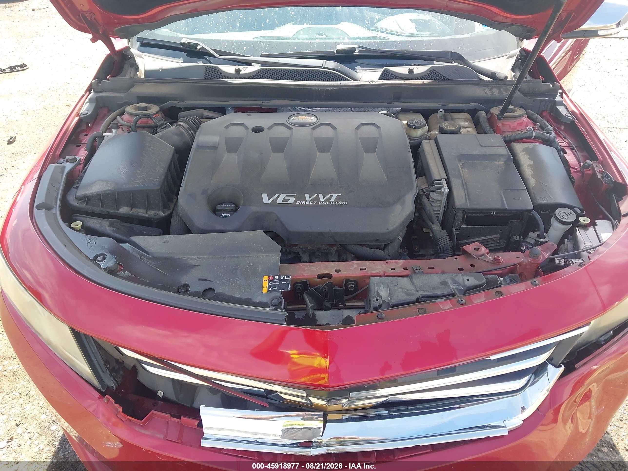 2014 Chevrolet Impala 2lz Burgundy vin: 2G1155S32E9273540