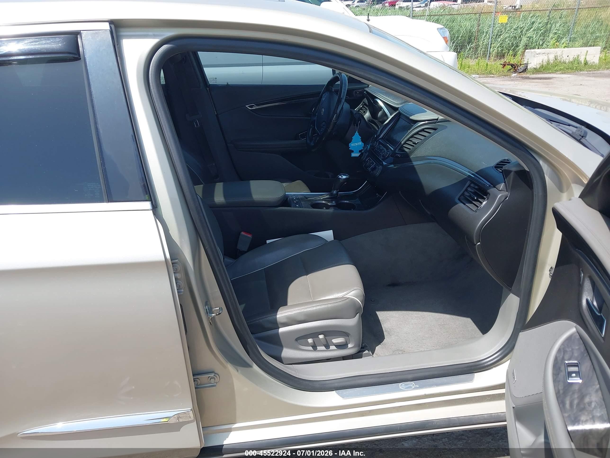 2014 Chevrolet Impala 2lz Beige vin: 2G1155S32E9306469