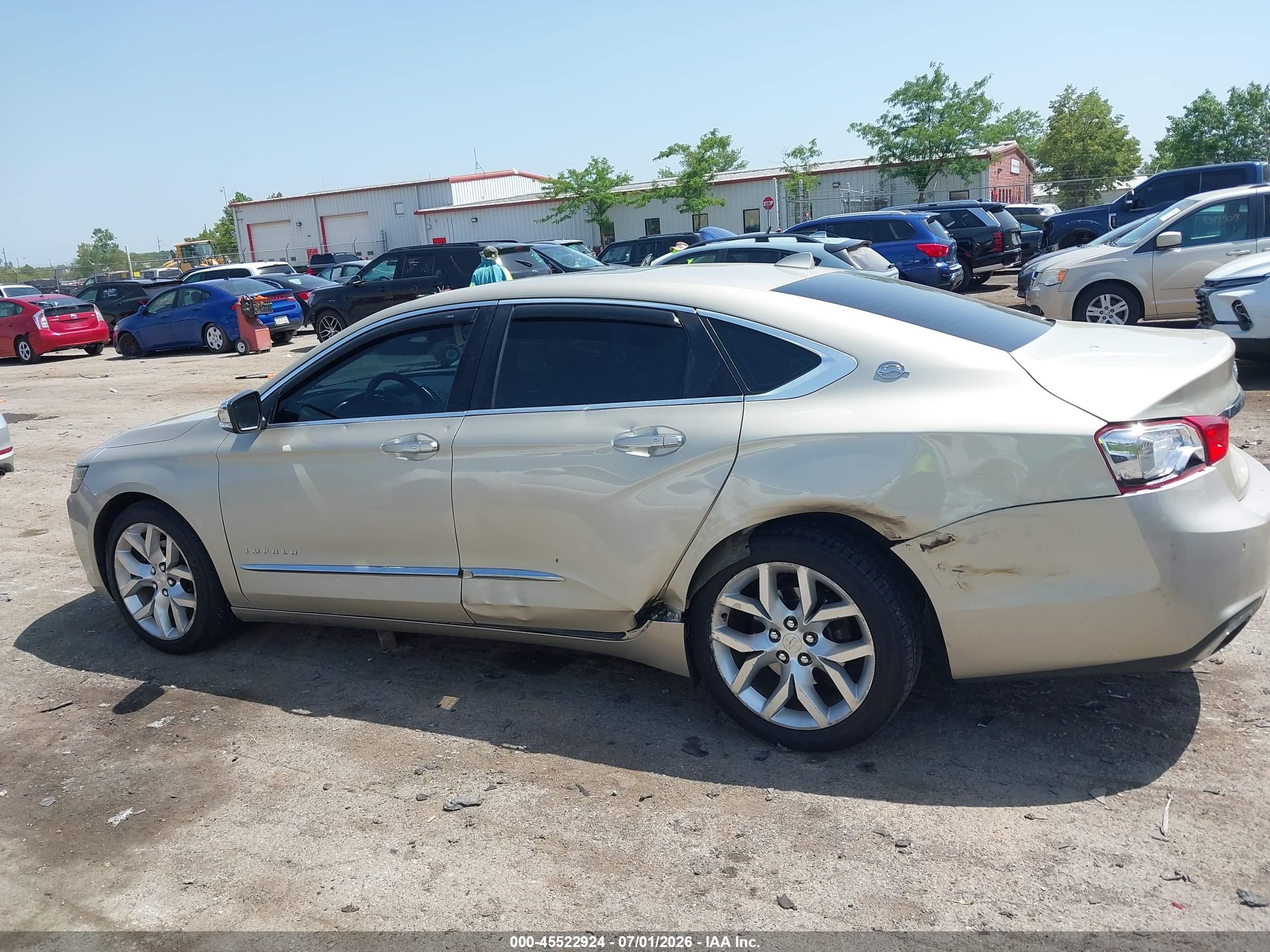 2014 Chevrolet Impala 2lz Beige vin: 2G1155S32E9306469