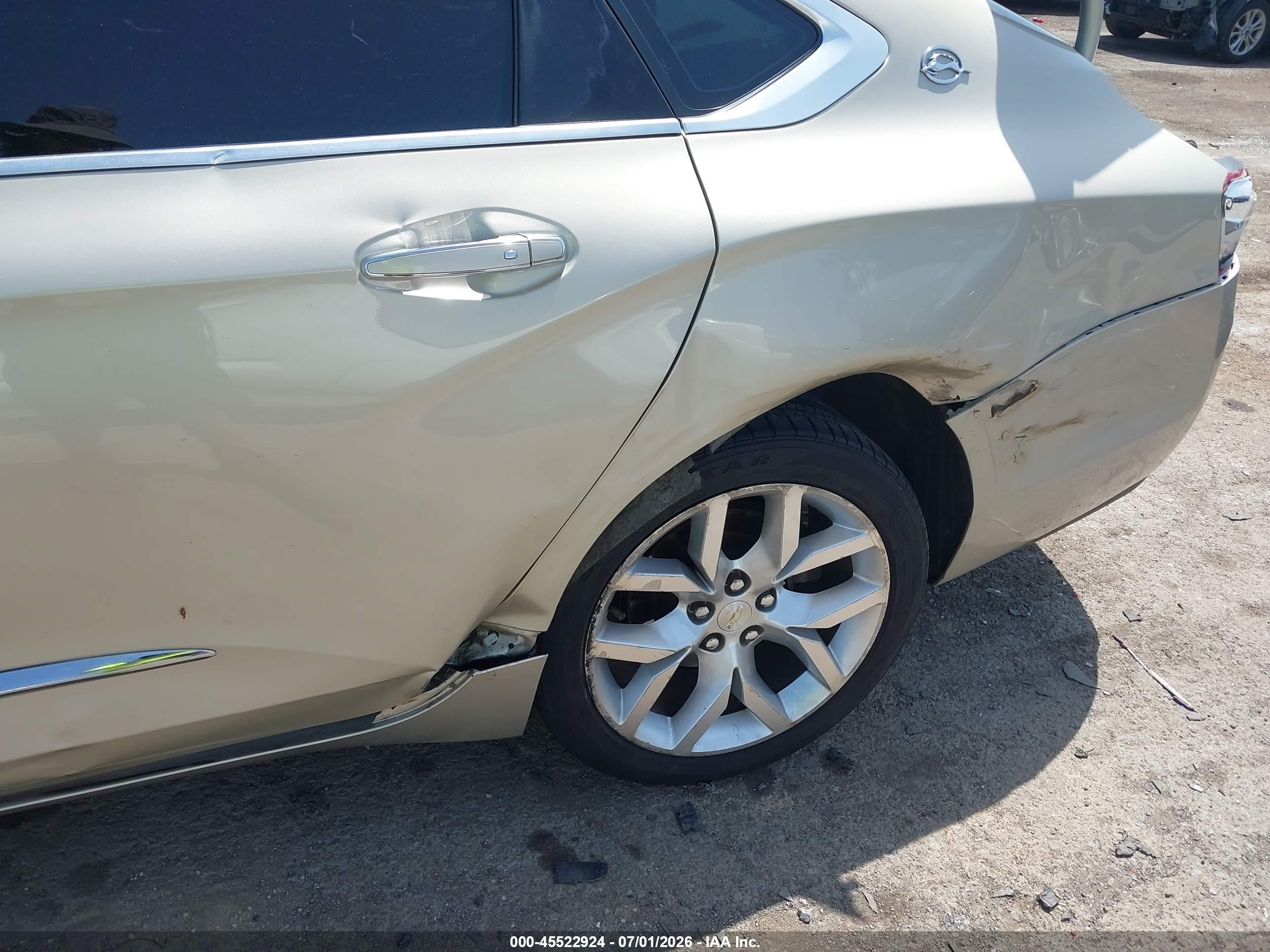 2014 Chevrolet Impala 2lz Beige vin: 2G1155S32E9306469
