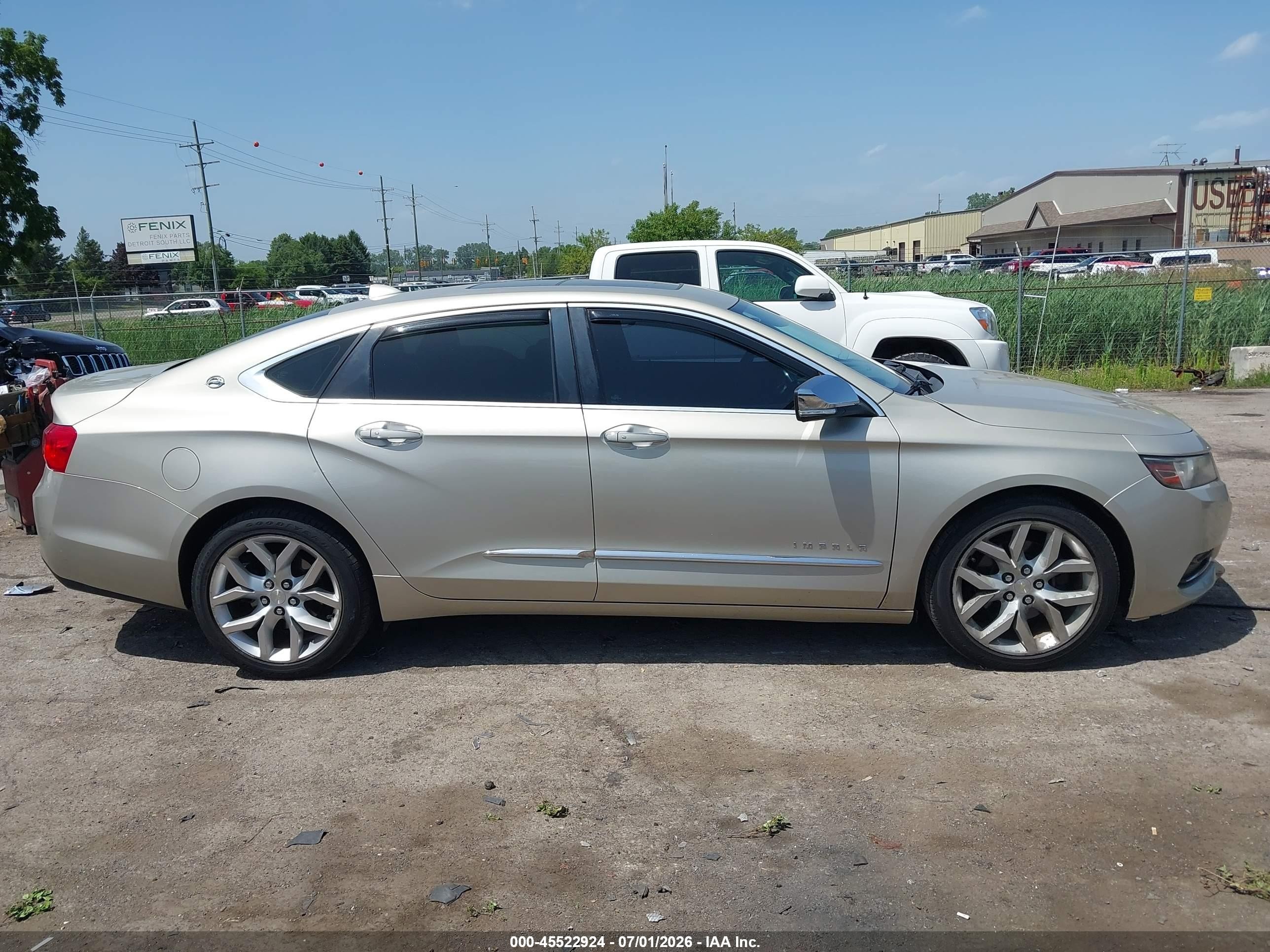 2014 Chevrolet Impala 2lz Beige vin: 2G1155S32E9306469