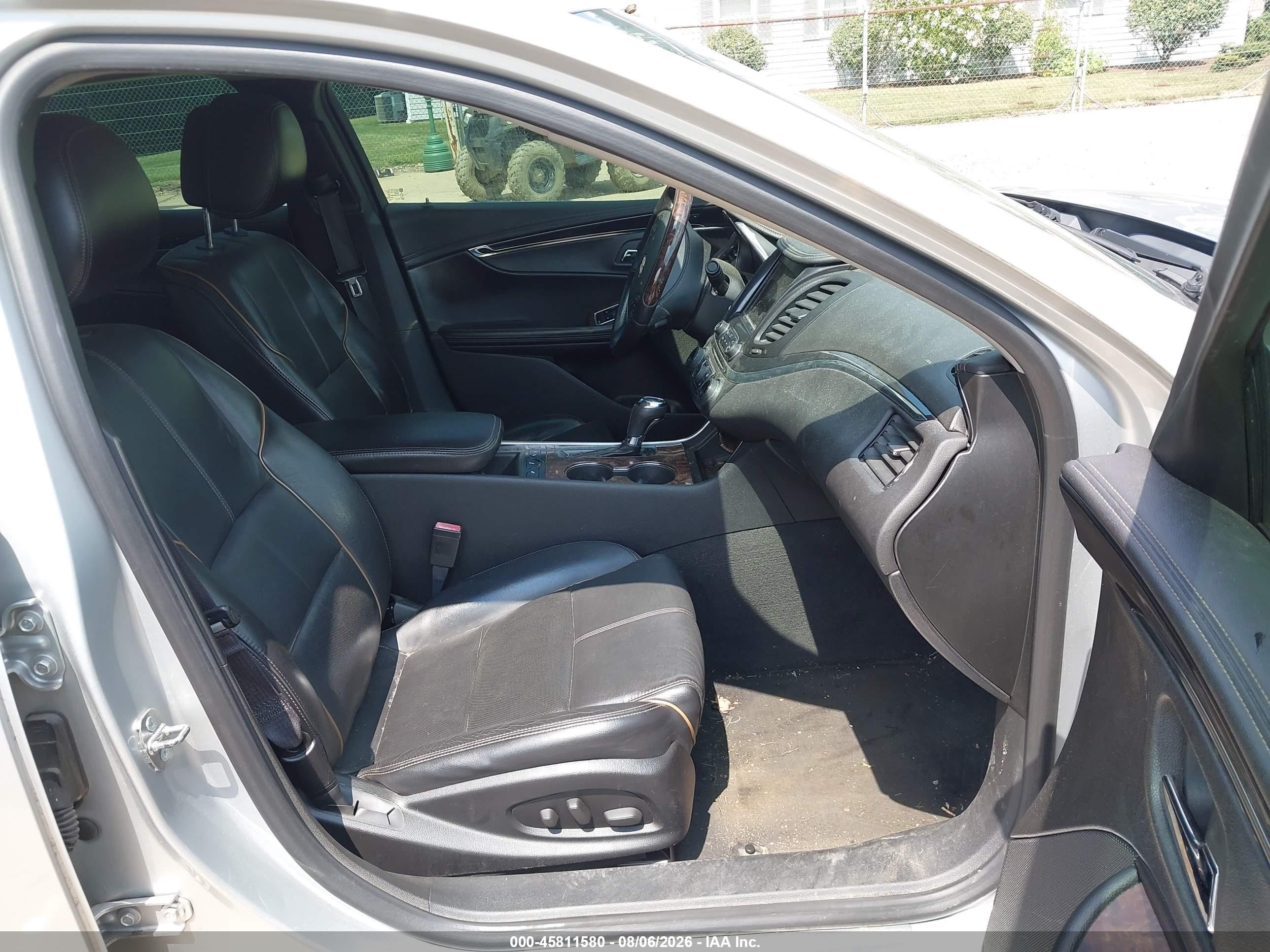 2014 Chevrolet Impala 2lz Silver vin: 2G1155S33E9114428