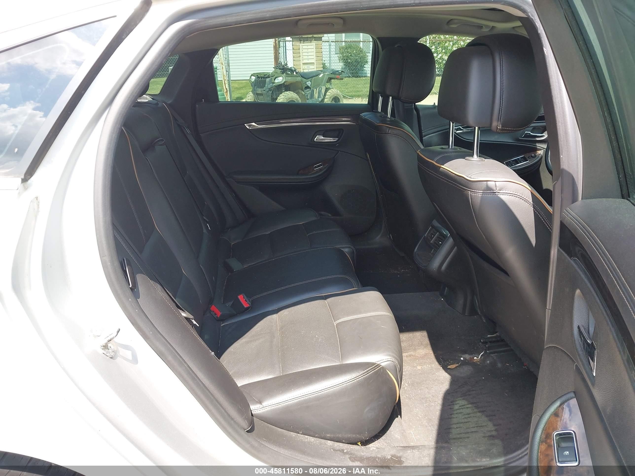 2014 Chevrolet Impala 2lz Silver vin: 2G1155S33E9114428