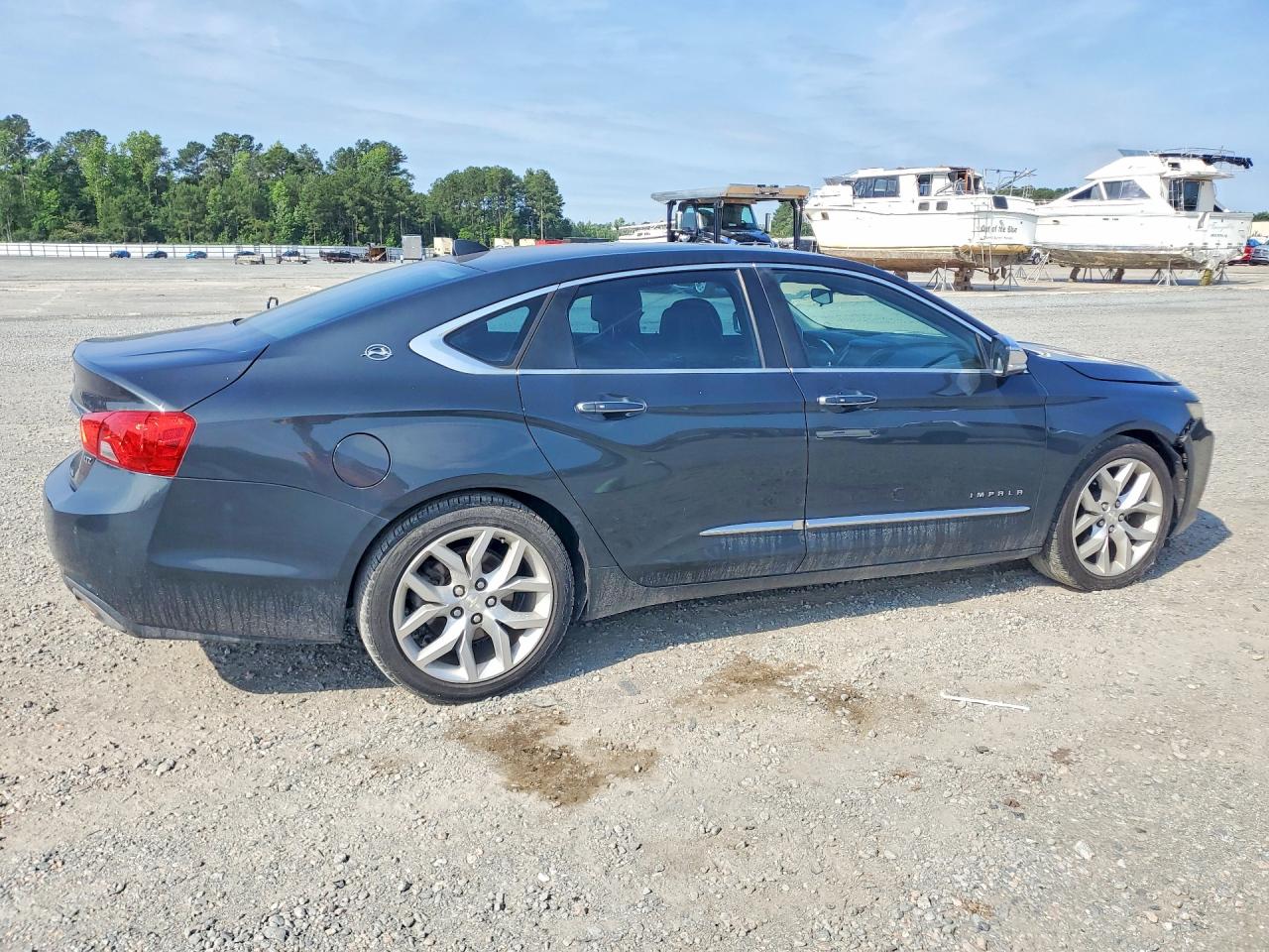 2014 Chevrolet Impala Ltz Gray vin: 2G1155S33E9129317