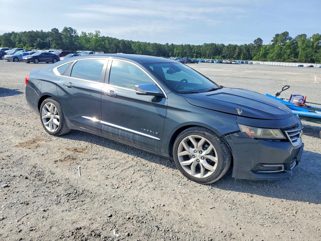 2014 Chevrolet Impala Ltz Gray vin: 2G1155S33E9129317