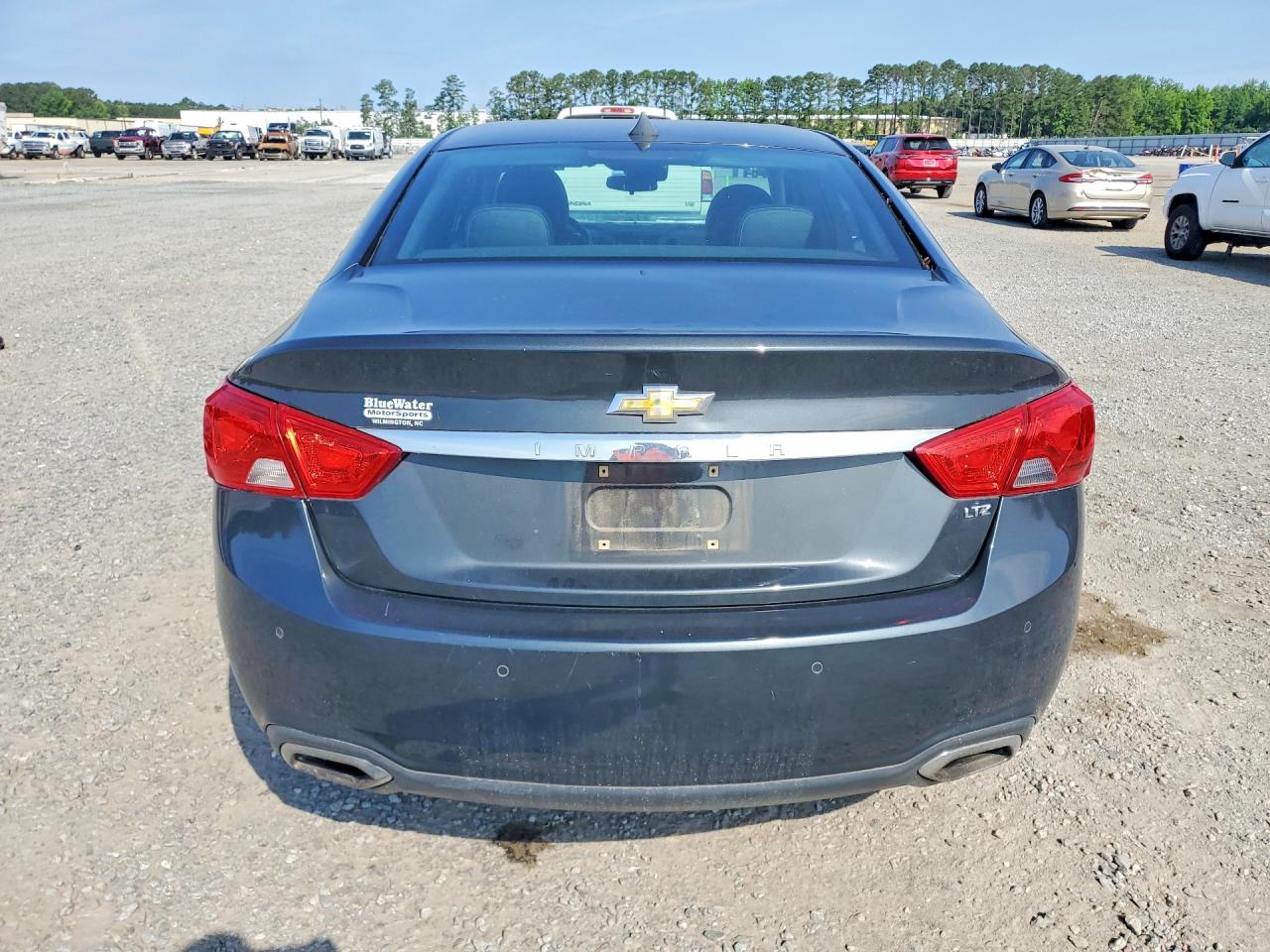 2014 Chevrolet Impala Ltz Gray vin: 2G1155S33E9129317