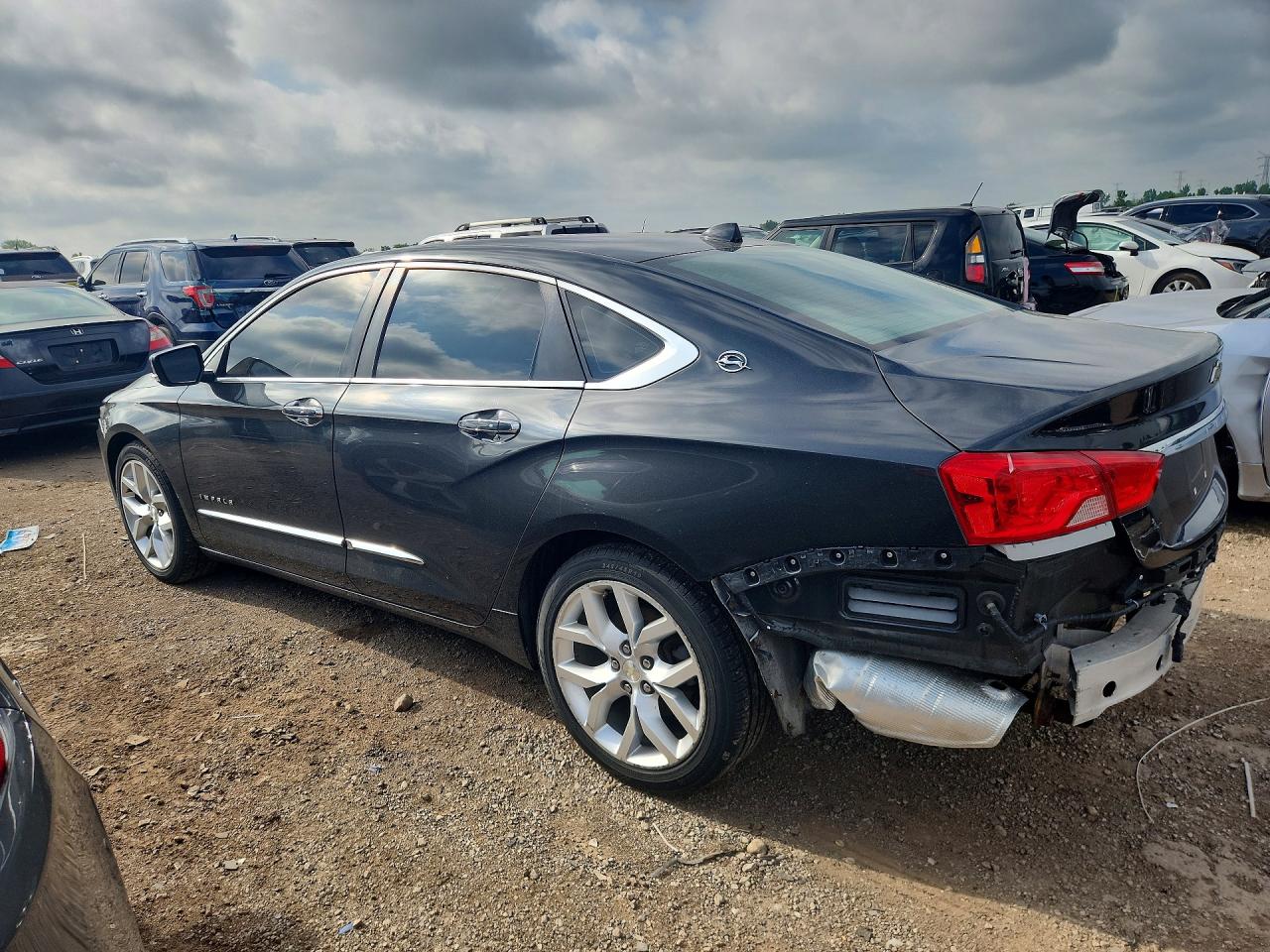 2014 Chevrolet Impala Ltz Серый vin: 2G1155S33E9129446