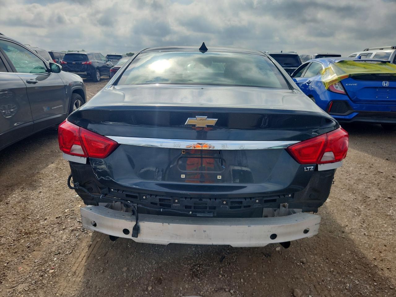 2014 Chevrolet Impala Ltz Серый vin: 2G1155S33E9129446