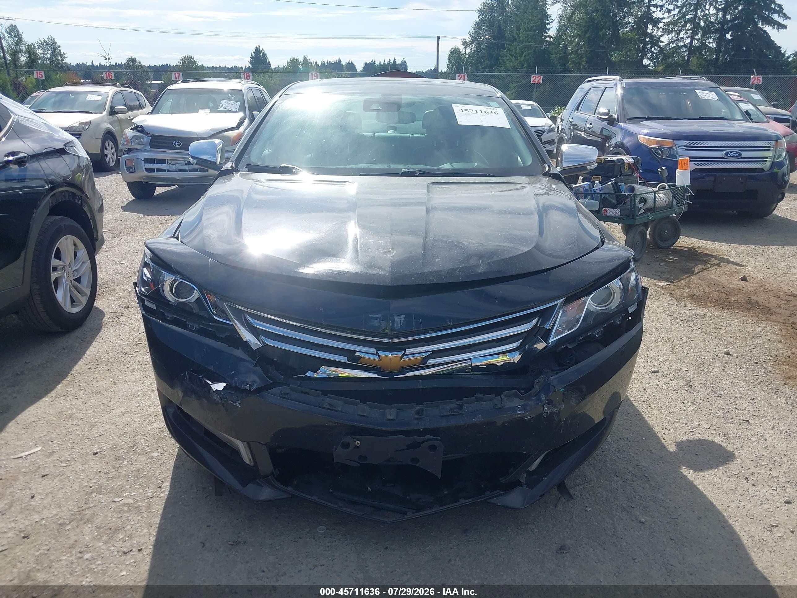 2014 Chevrolet Impala 2lz Black vin: 2G1155S33E9132606