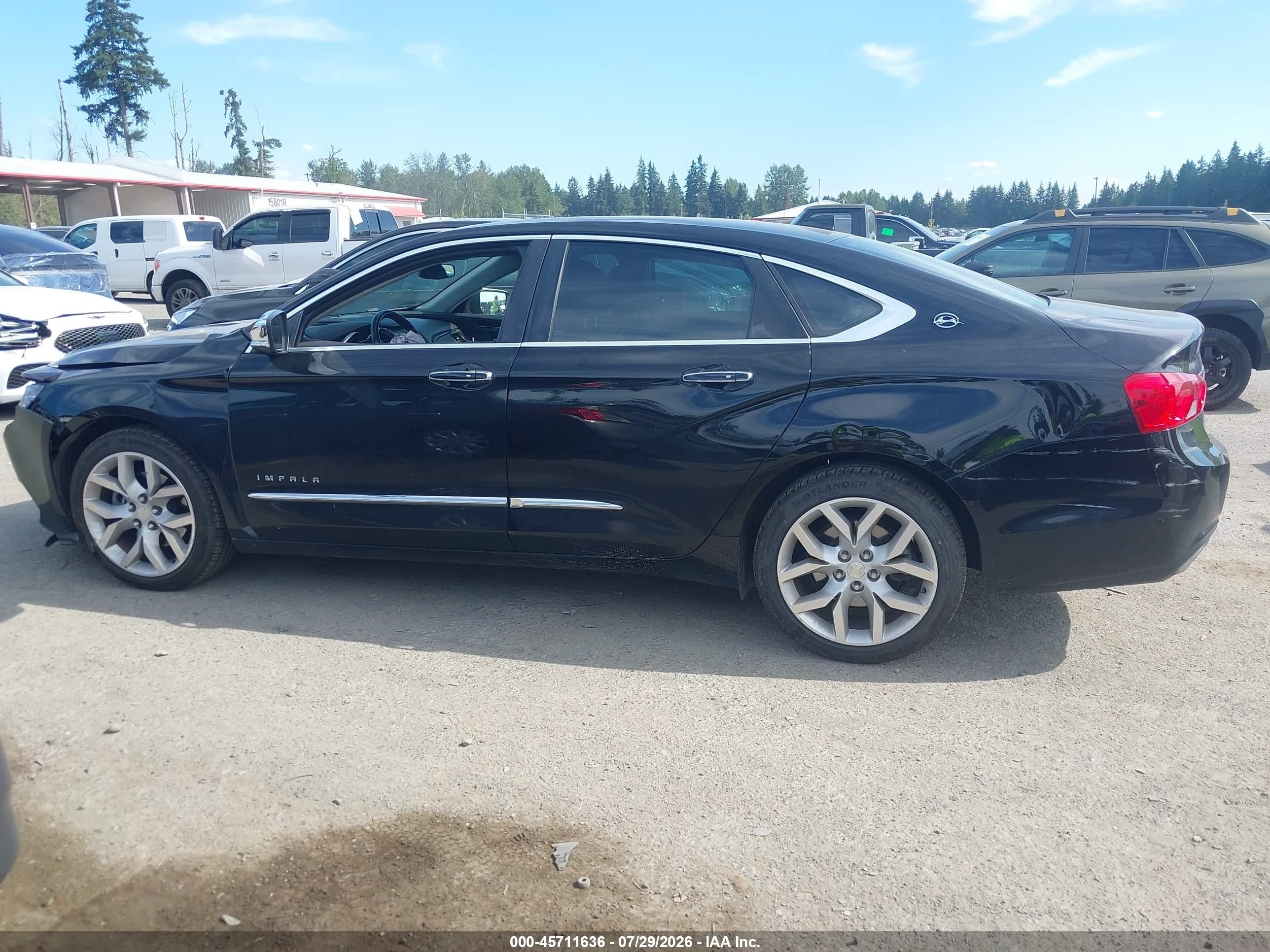 2014 Chevrolet Impala 2lz Black vin: 2G1155S33E9132606