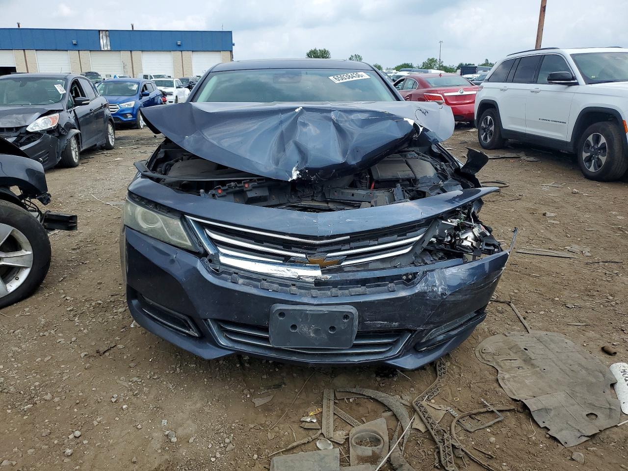 2014 Chevrolet Impala Ltz Blue vin: 2G1155S33E9165234