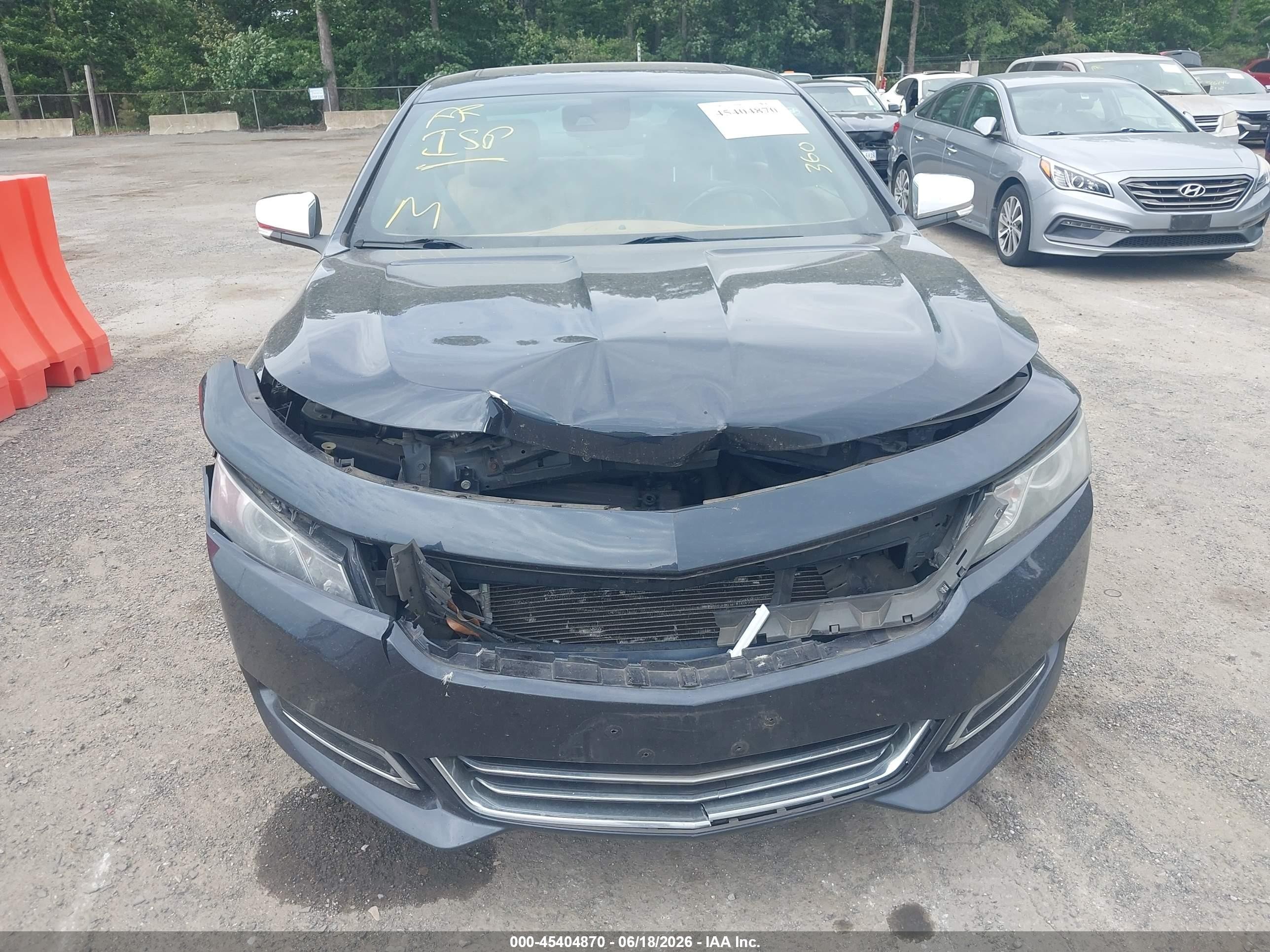 2014 Chevrolet Impala 2lz Dark Blue vin: 2G1155S33E9258321