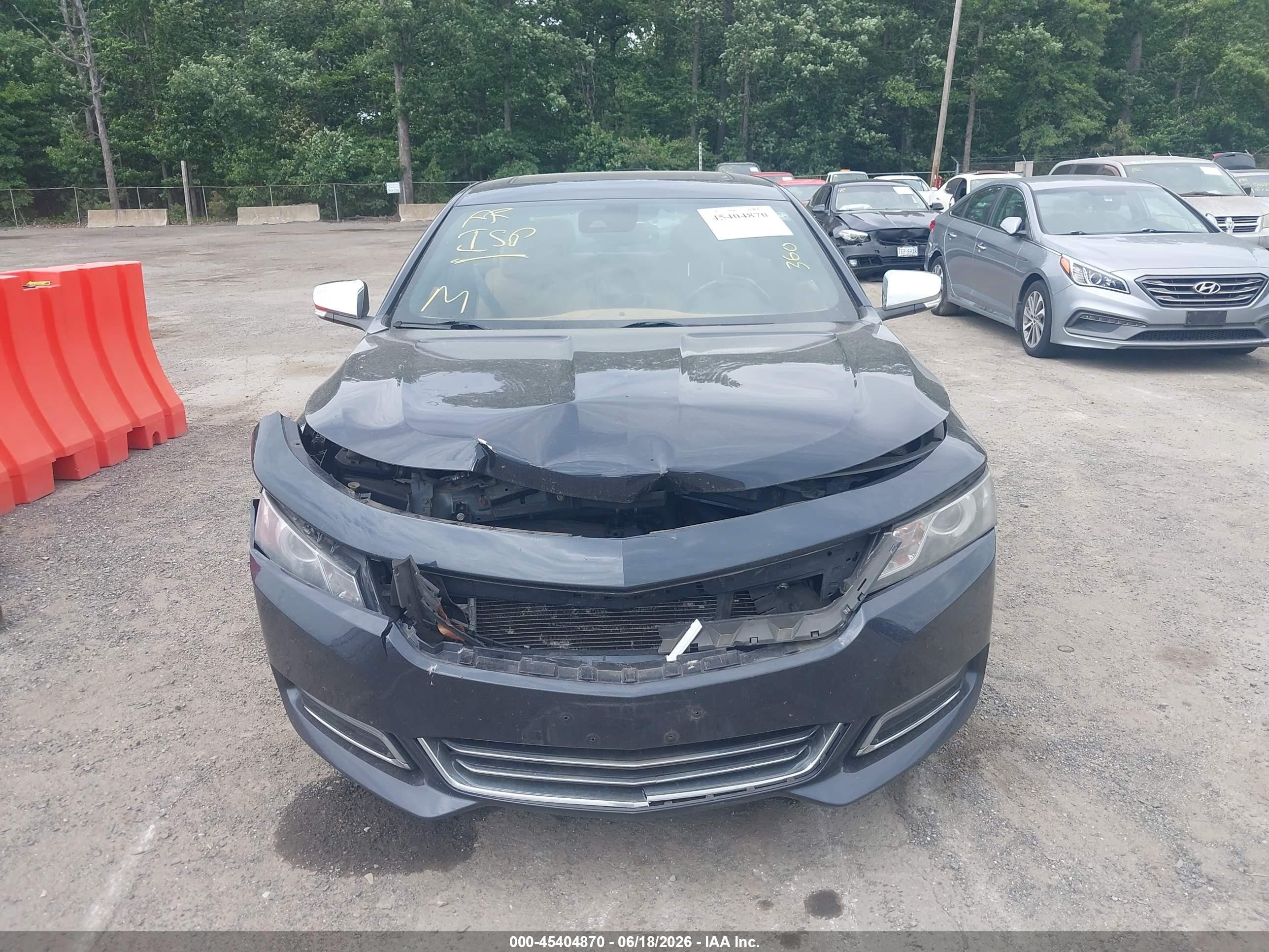 2014 Chevrolet Impala 2lz Dark Blue vin: 2G1155S33E9258321