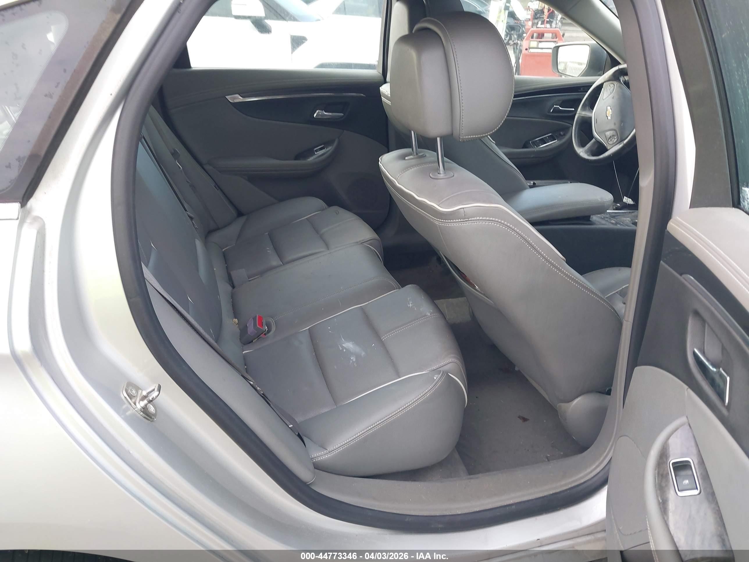 2014 Chevrolet Impala 2lz Silver vin: 2G1155S33E9277385